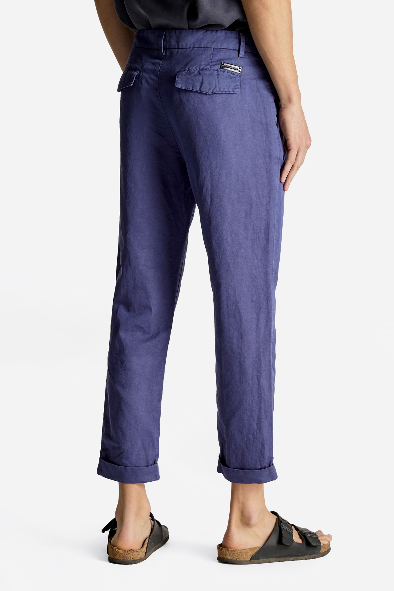 Linen Blend Chino Trouser