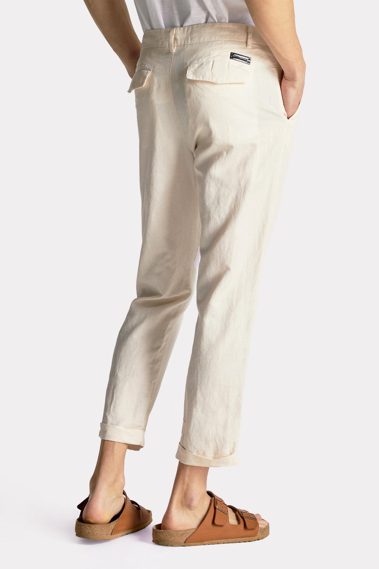 Linen Blend Chino Trouser