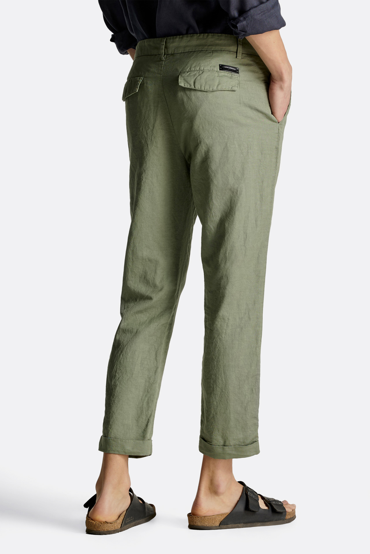 Linen Blend Chino Trouser