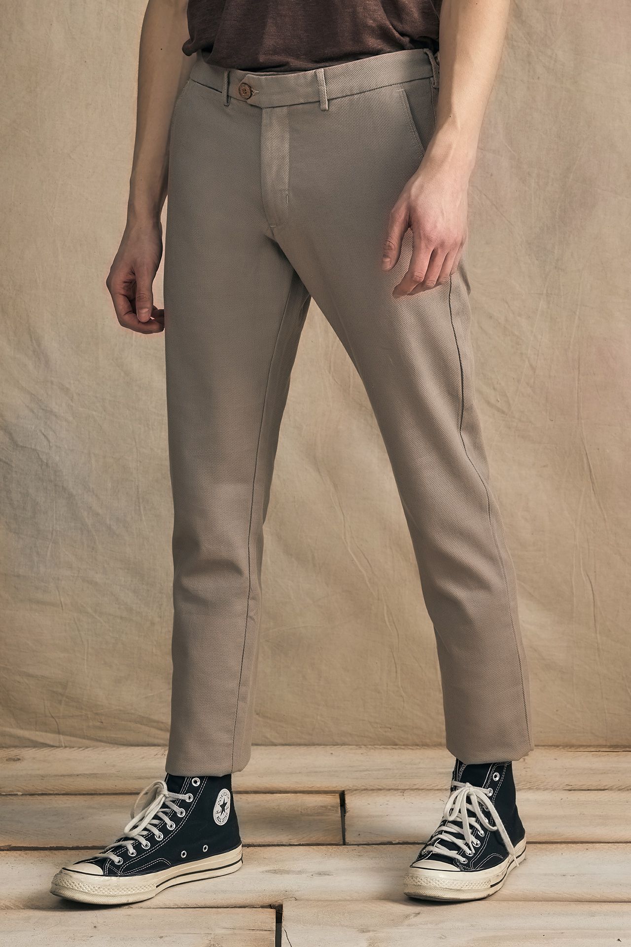 DOBBY PIQUE CHINOS