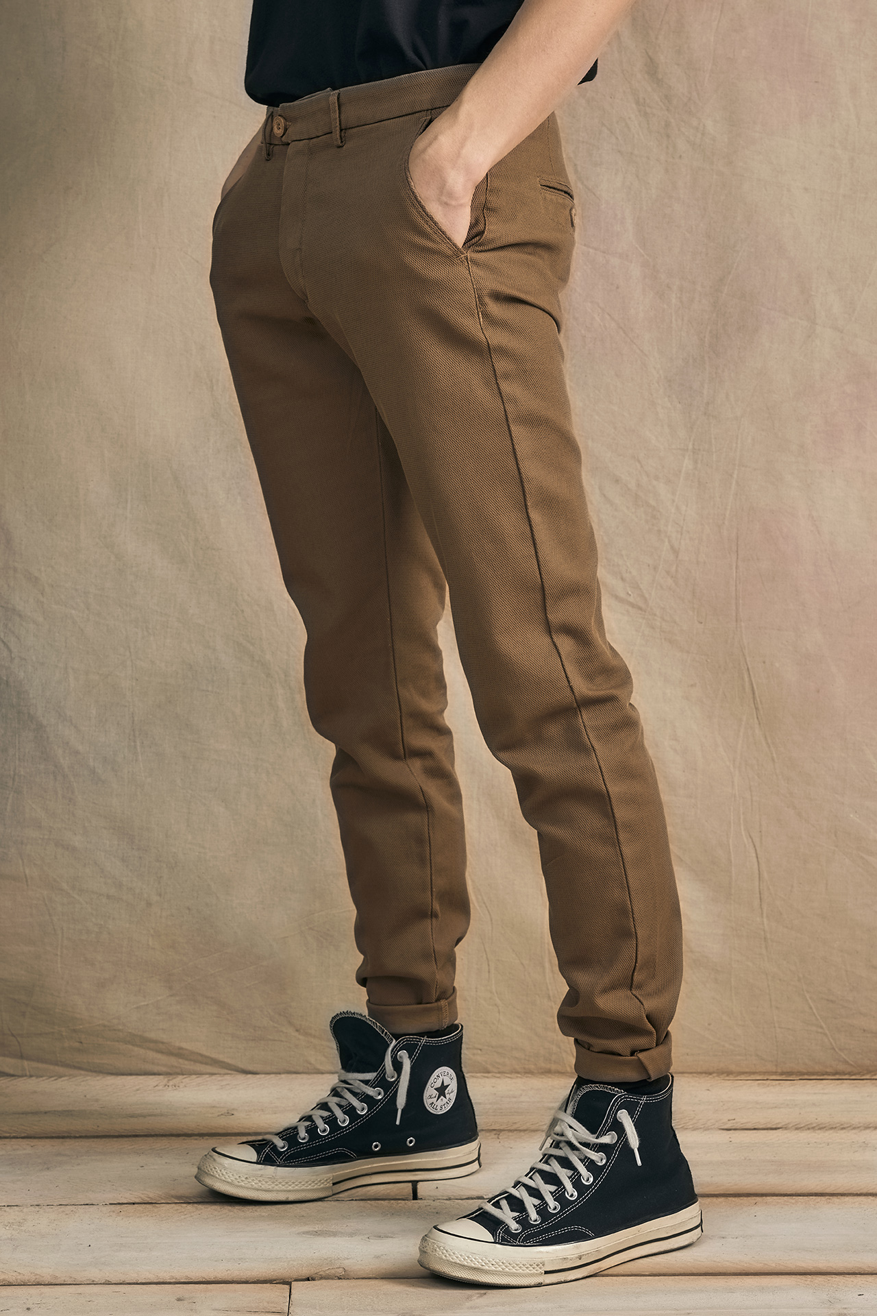DOBBY PIQUE CHINOS