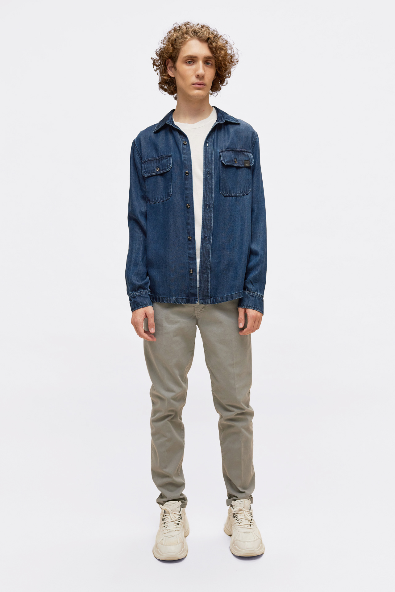 Twill Denim Shirt