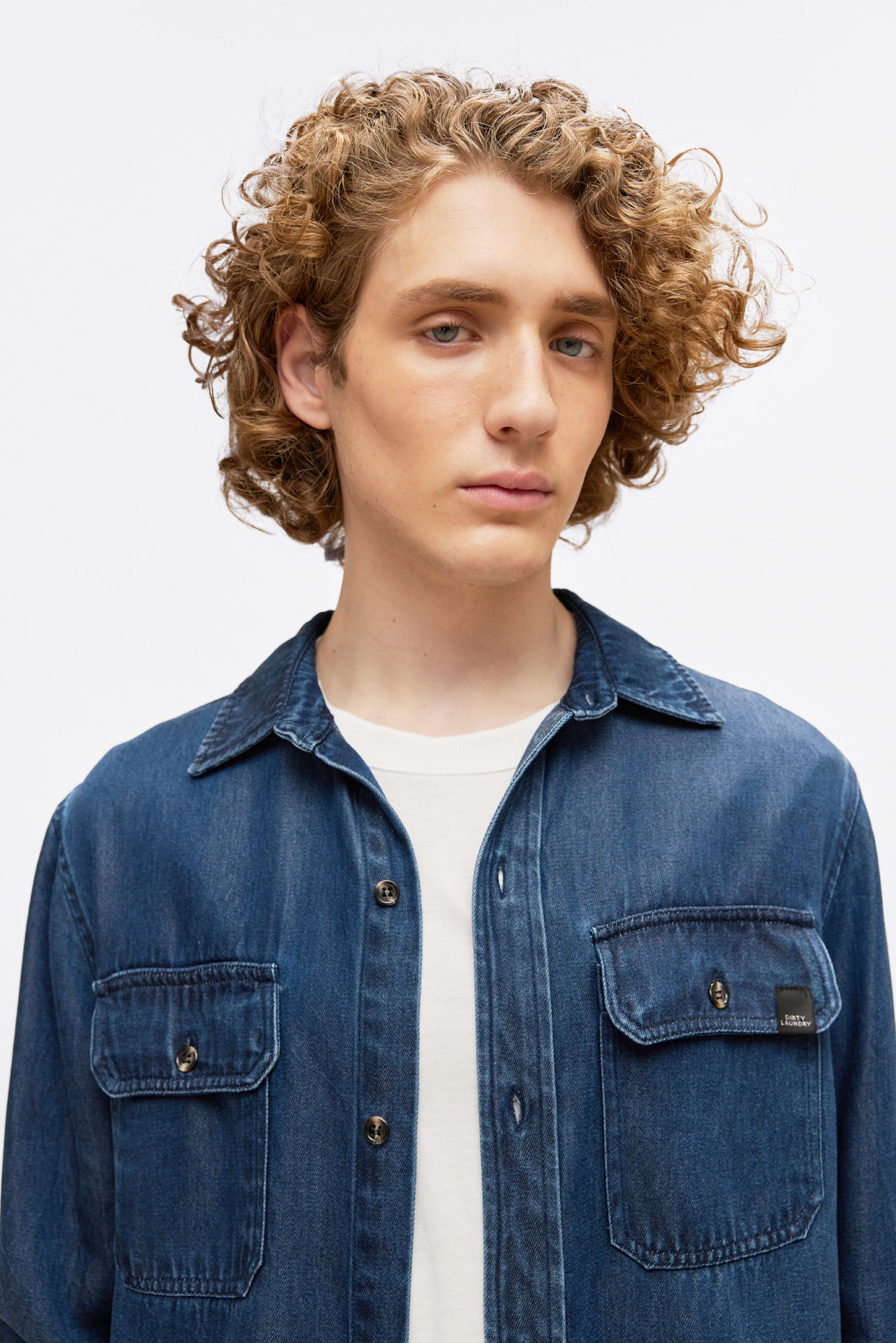 Twill Denim Shirt