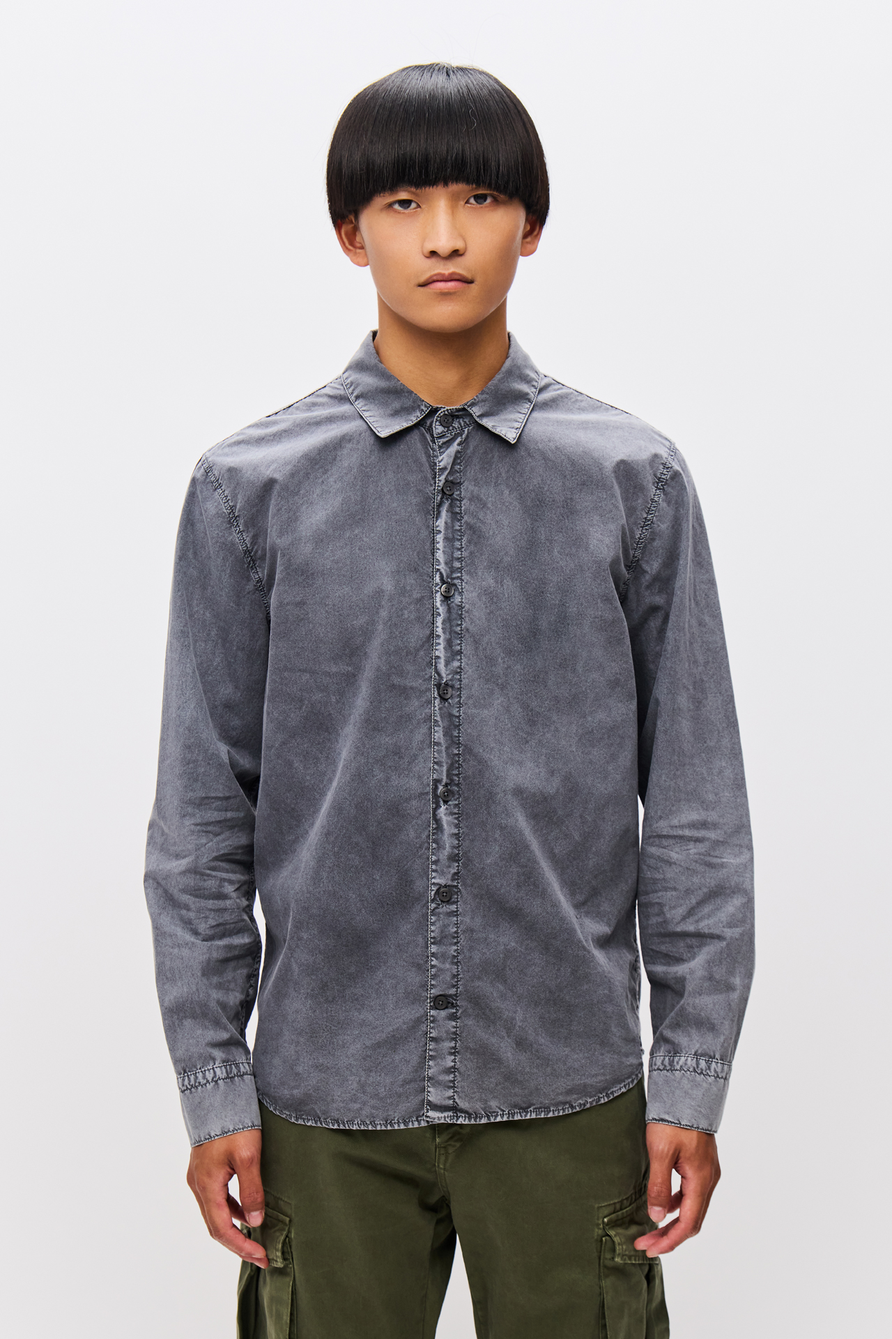 REGULAR POPLIN SHIRT