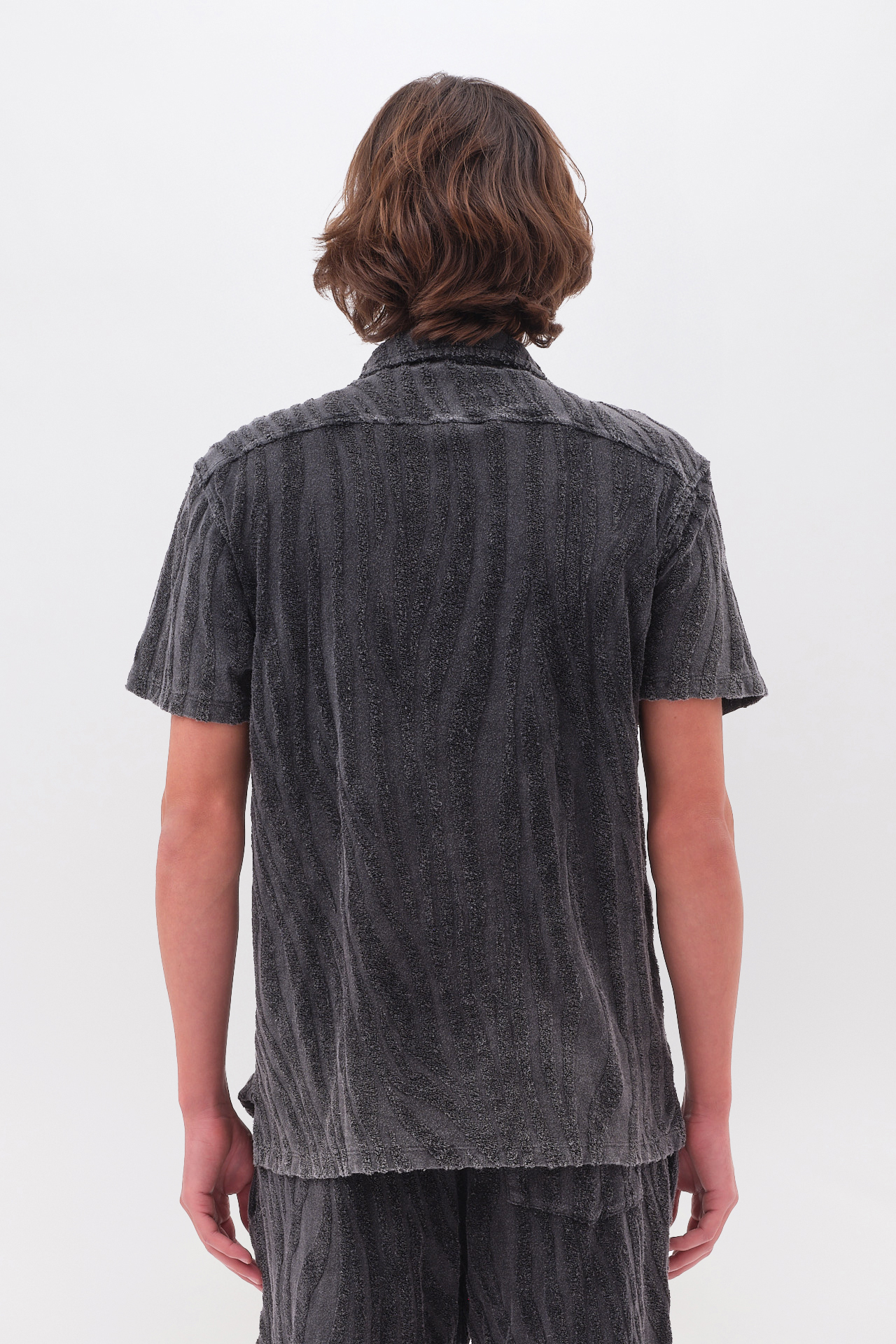 JAQUARD TERRY TOWEL SHIRT
