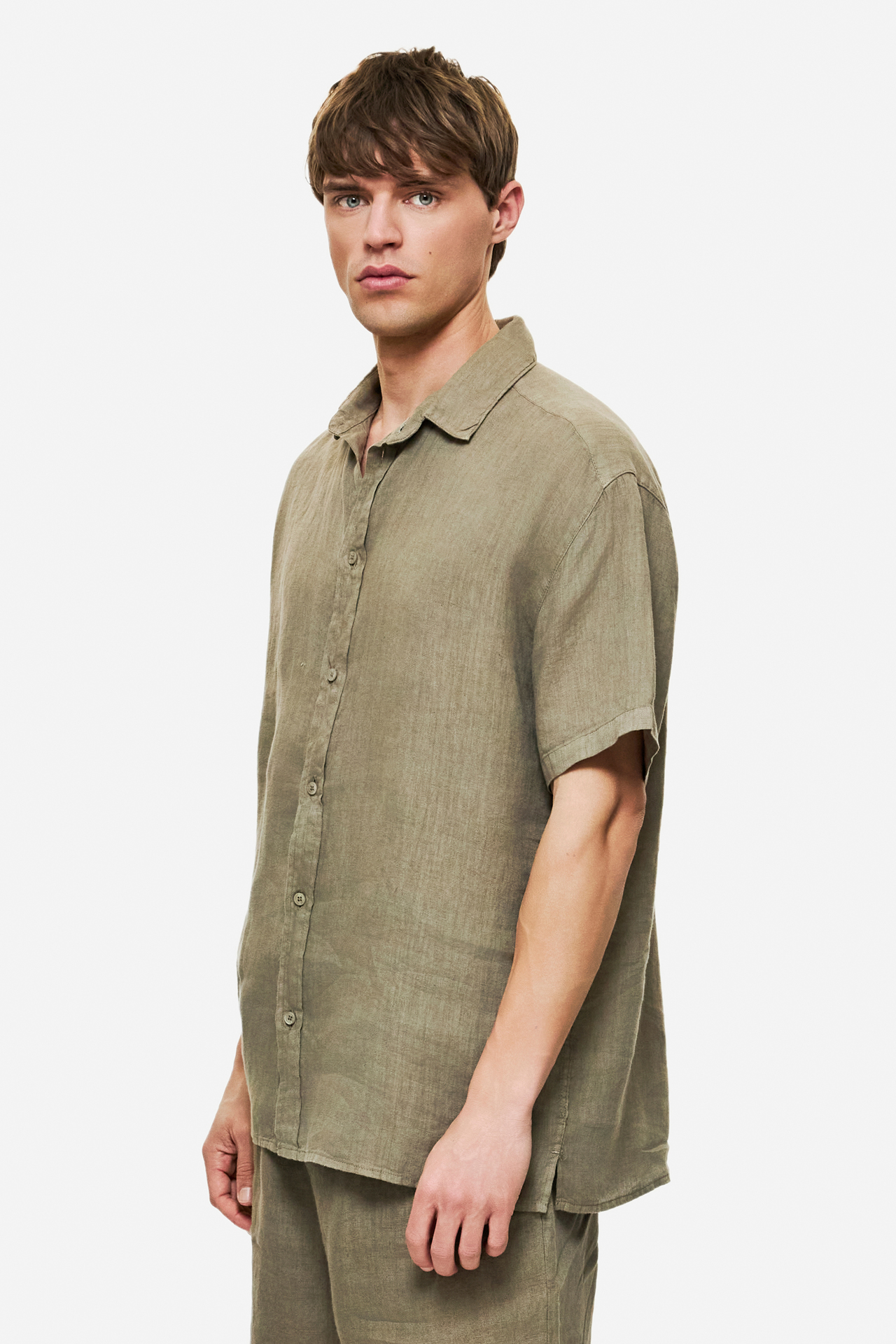 SHORTSLEEVE LINEN SHIRT