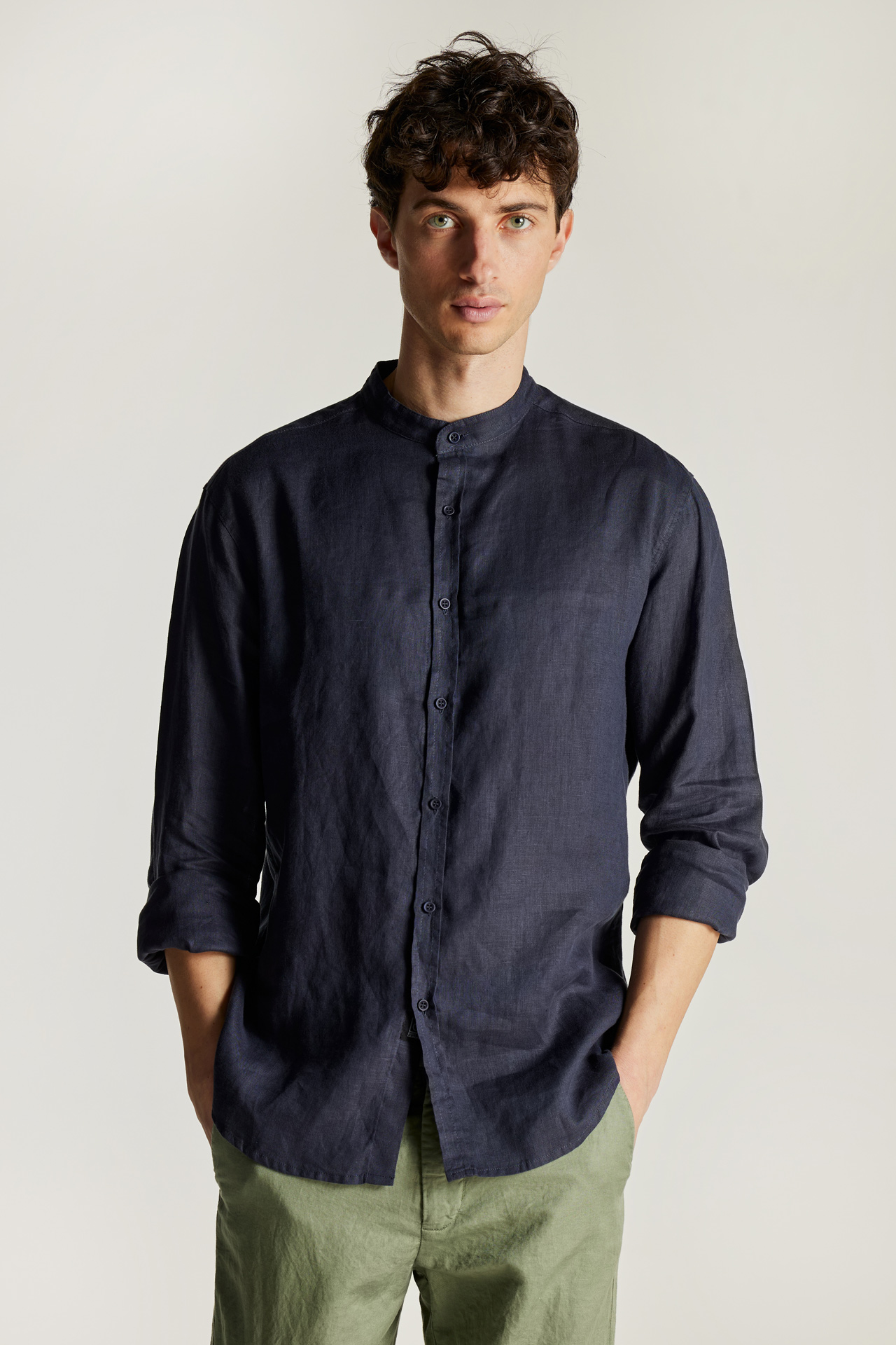 LINEN MAO SHIRT