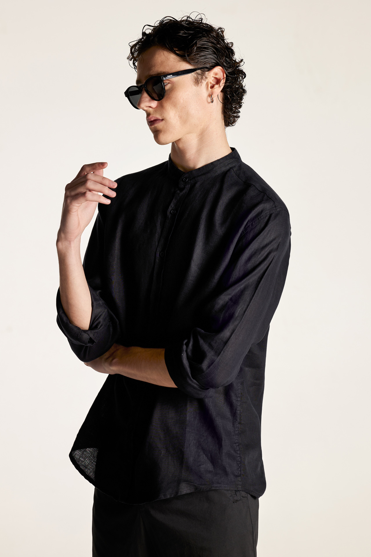 LINEN MAO SHIRT