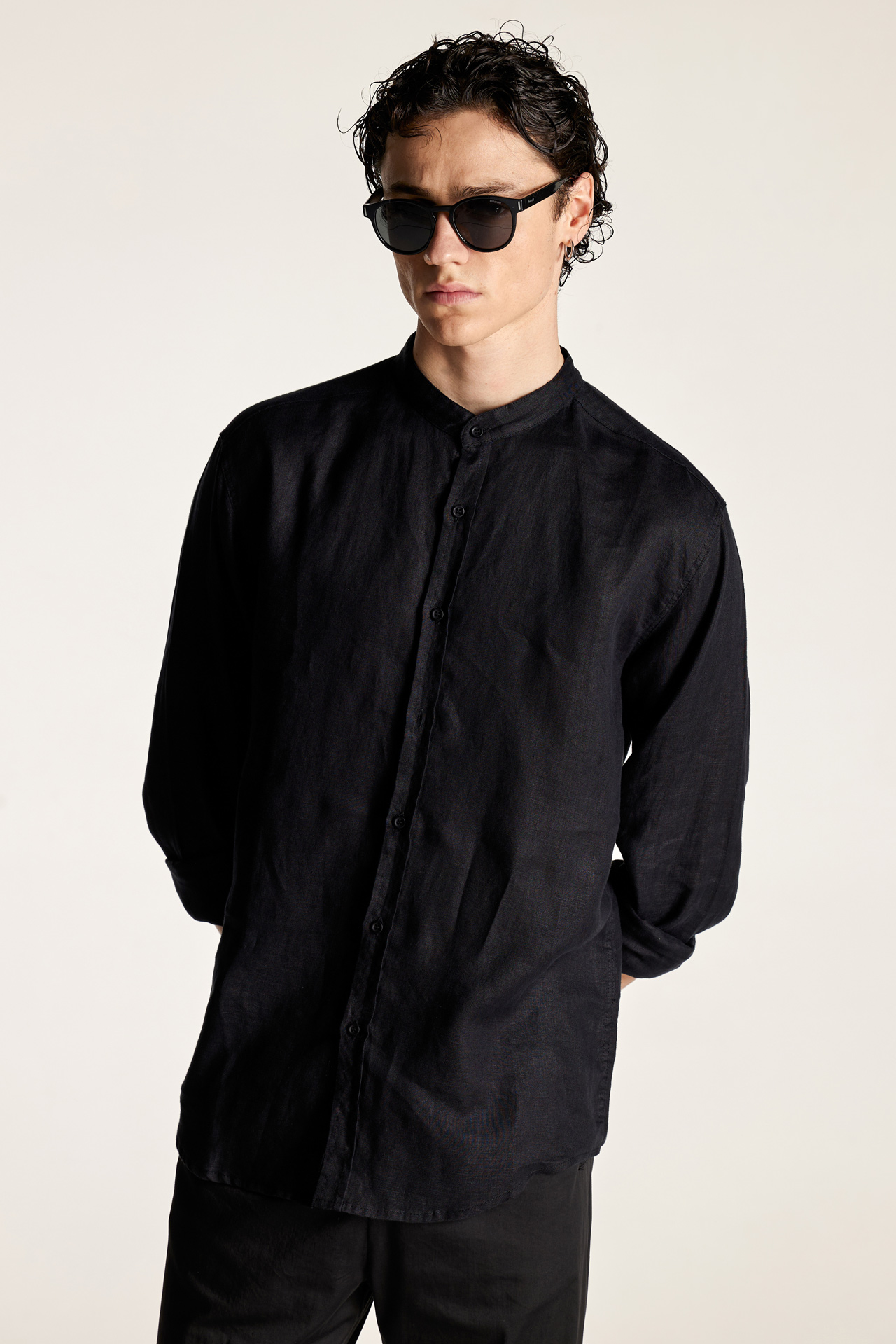 LINEN MAO SHIRT