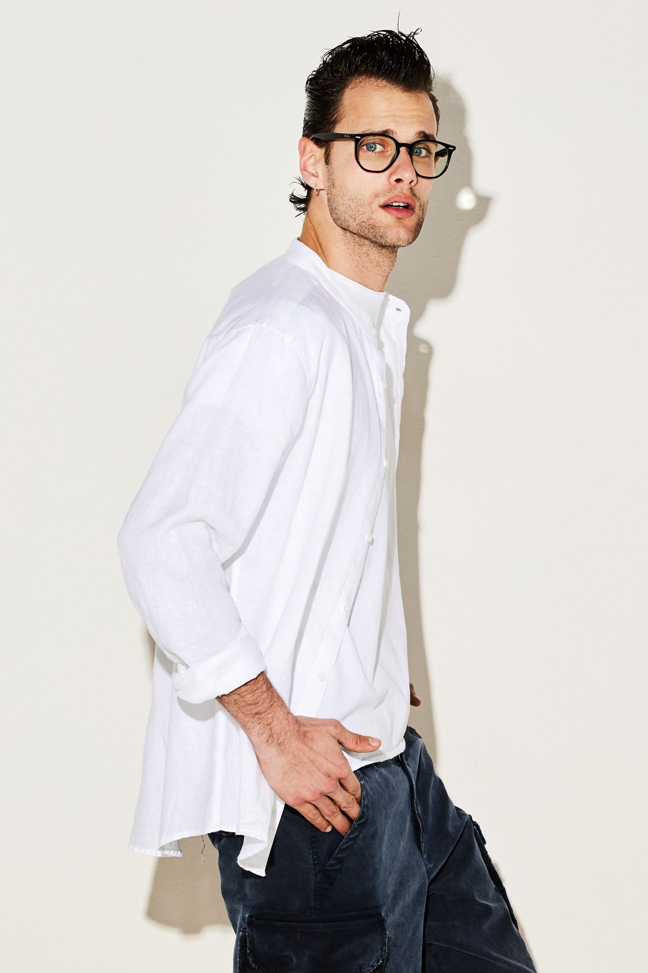 LINEN MAO SHIRT