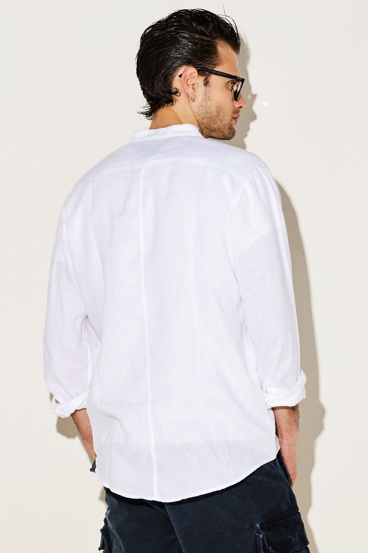 LINEN MAO SHIRT