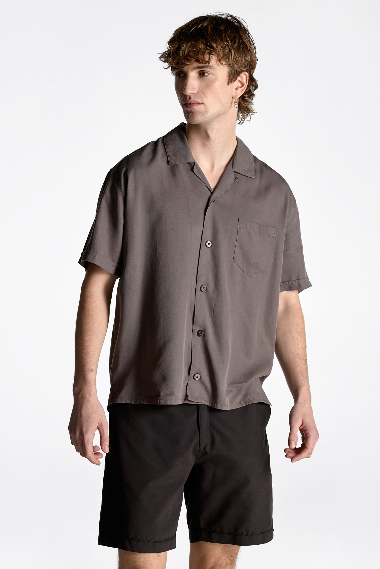 Camp-Colar Shirt