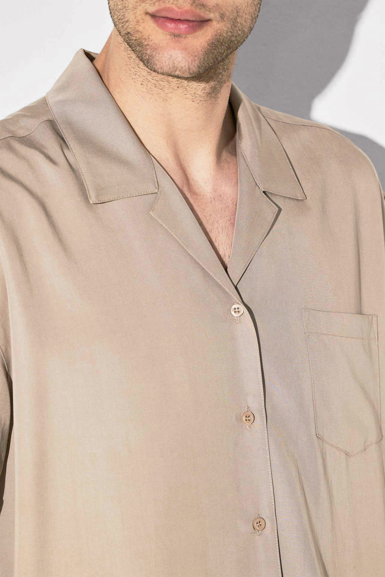 Camp-Collar Shirt