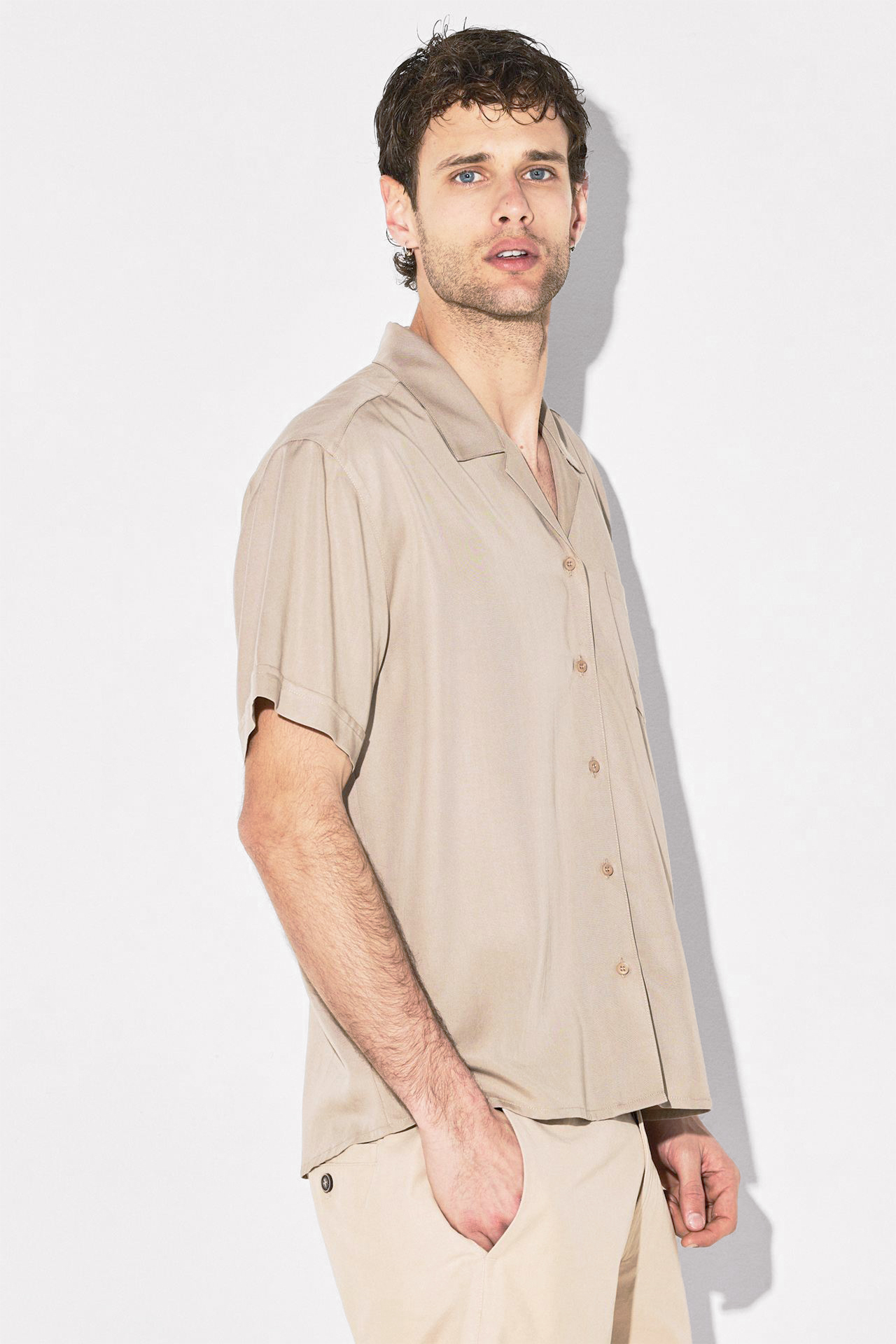 Camp-Collar Shirt