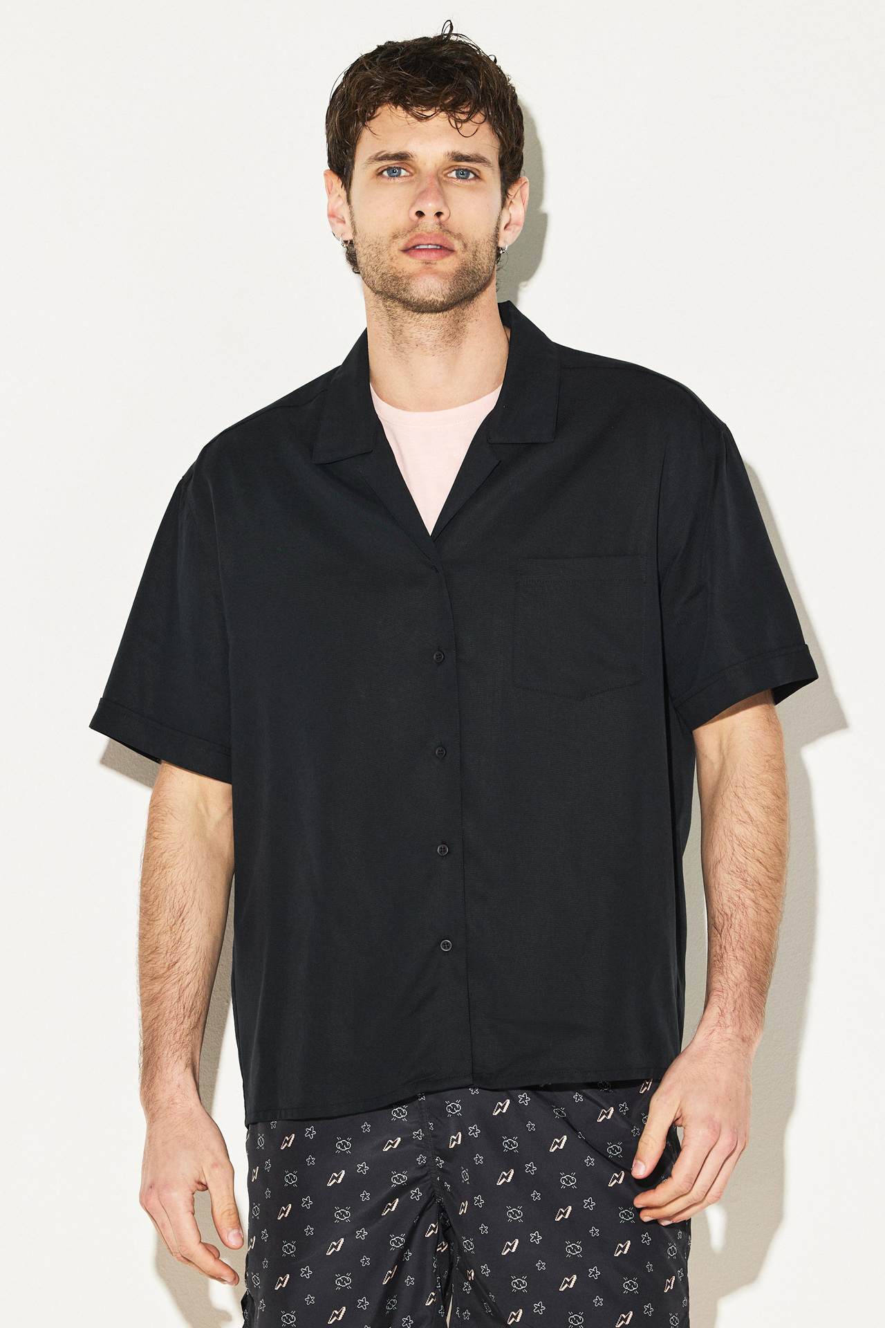 Camp-Collar Shirt