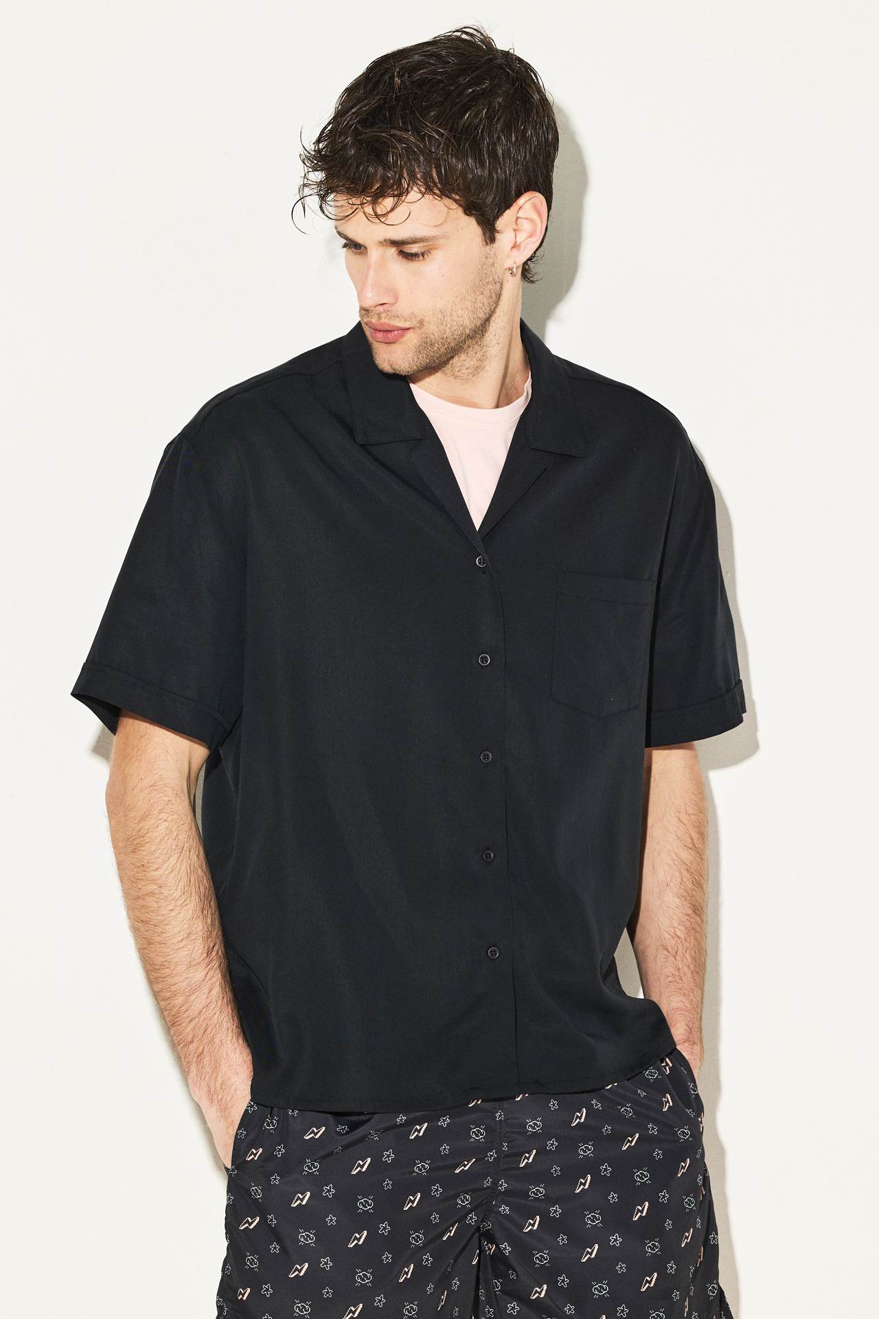 Camp-Collar Shirt