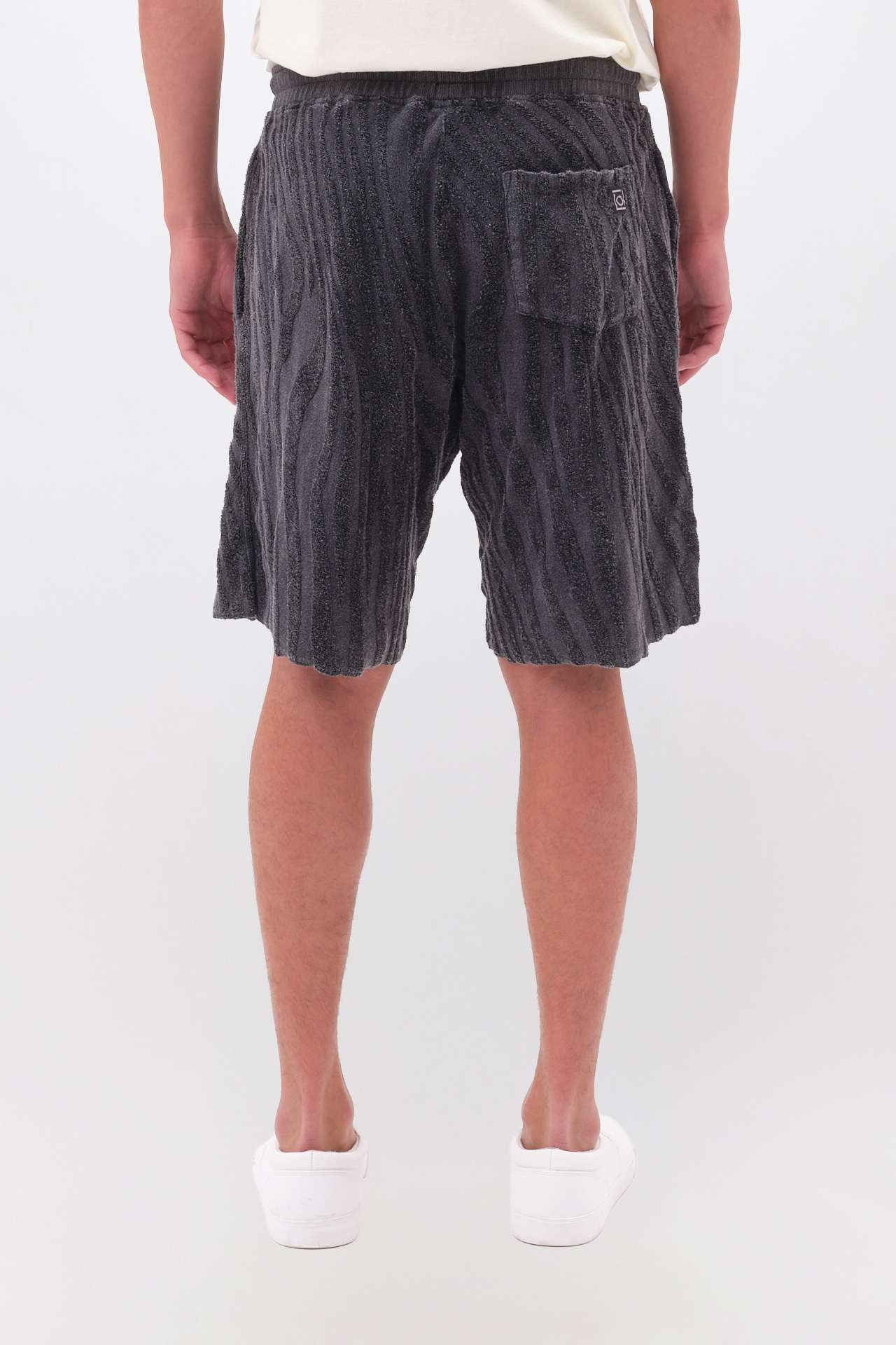 JAQUARD TERRY TOWEL SWEATBERMUDA