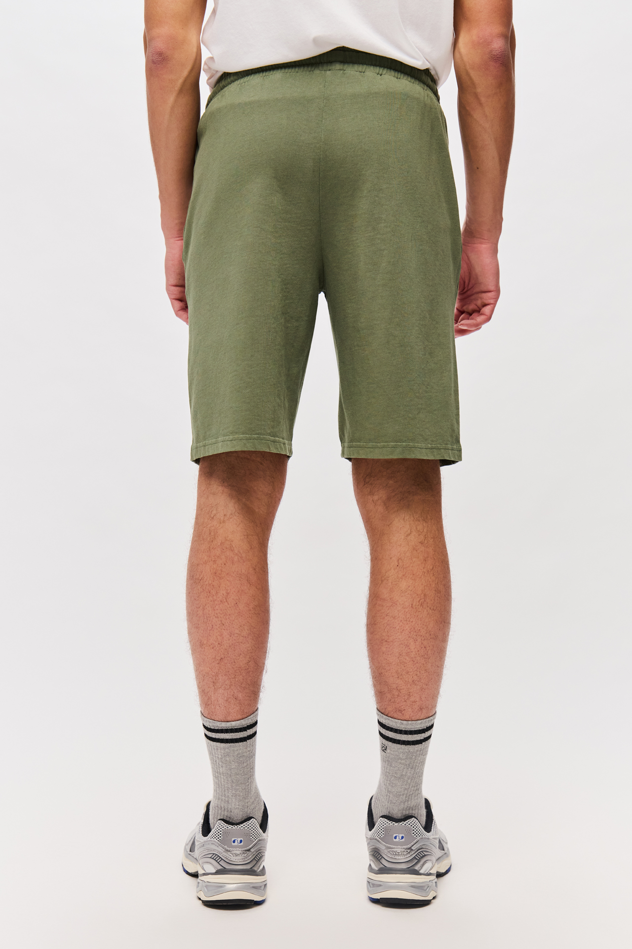 SWEATBERMUDA WITH EMBROIDERY