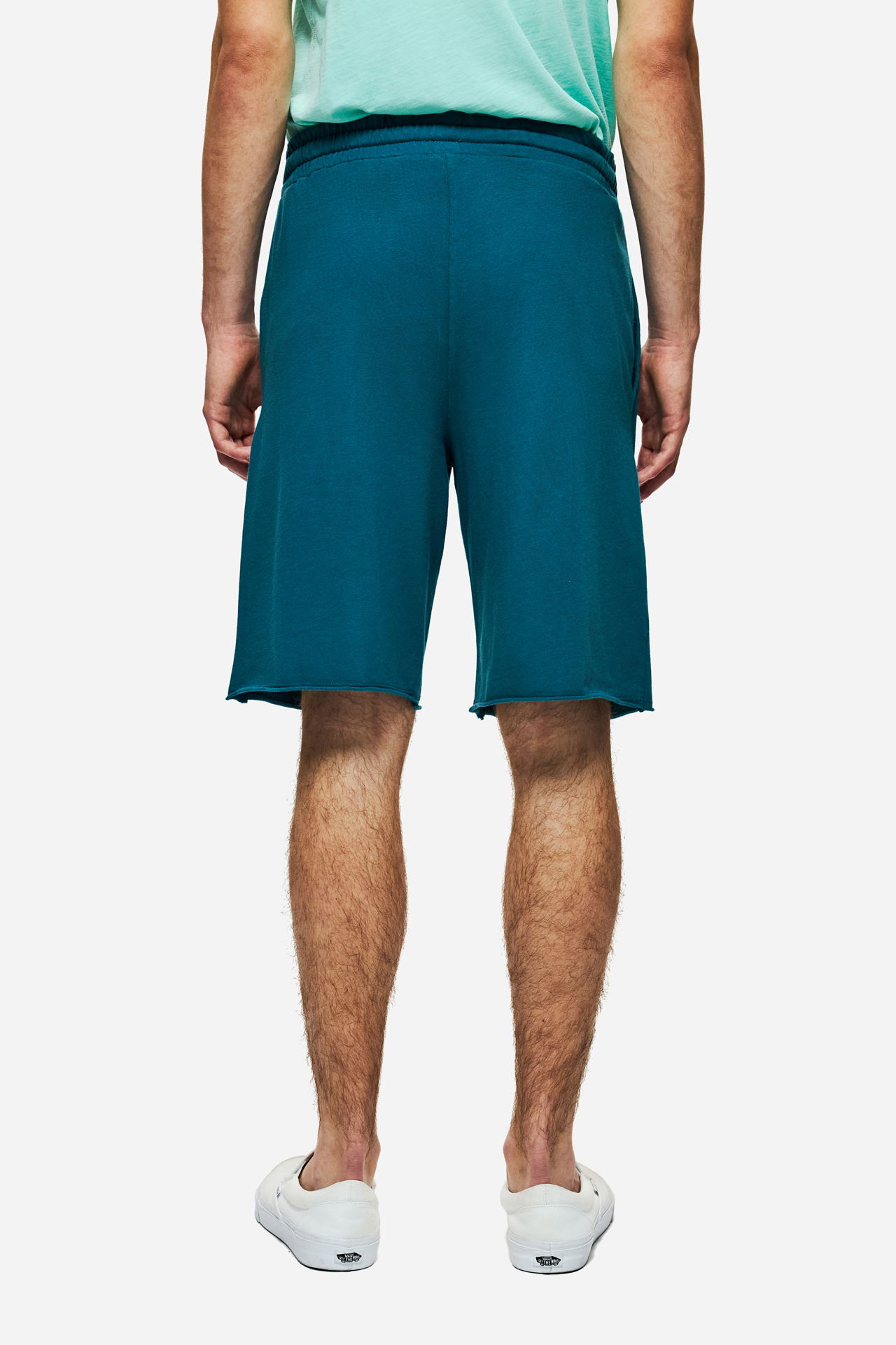 SWEATBERMUDA WITH EMBROIDERY