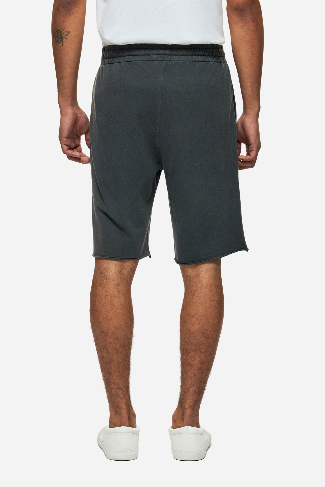 SWEATBERMUDA WITH EMBROIDERY