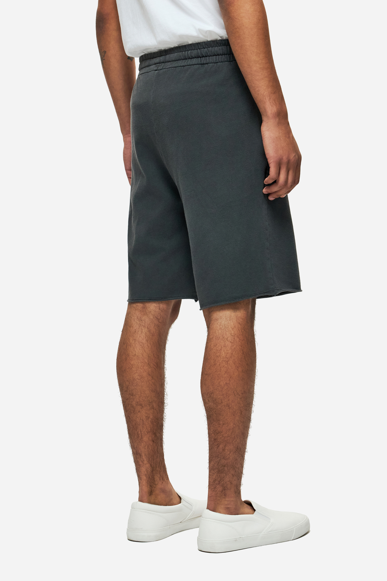 SWEATBERMUDA WITH EMBROIDERY