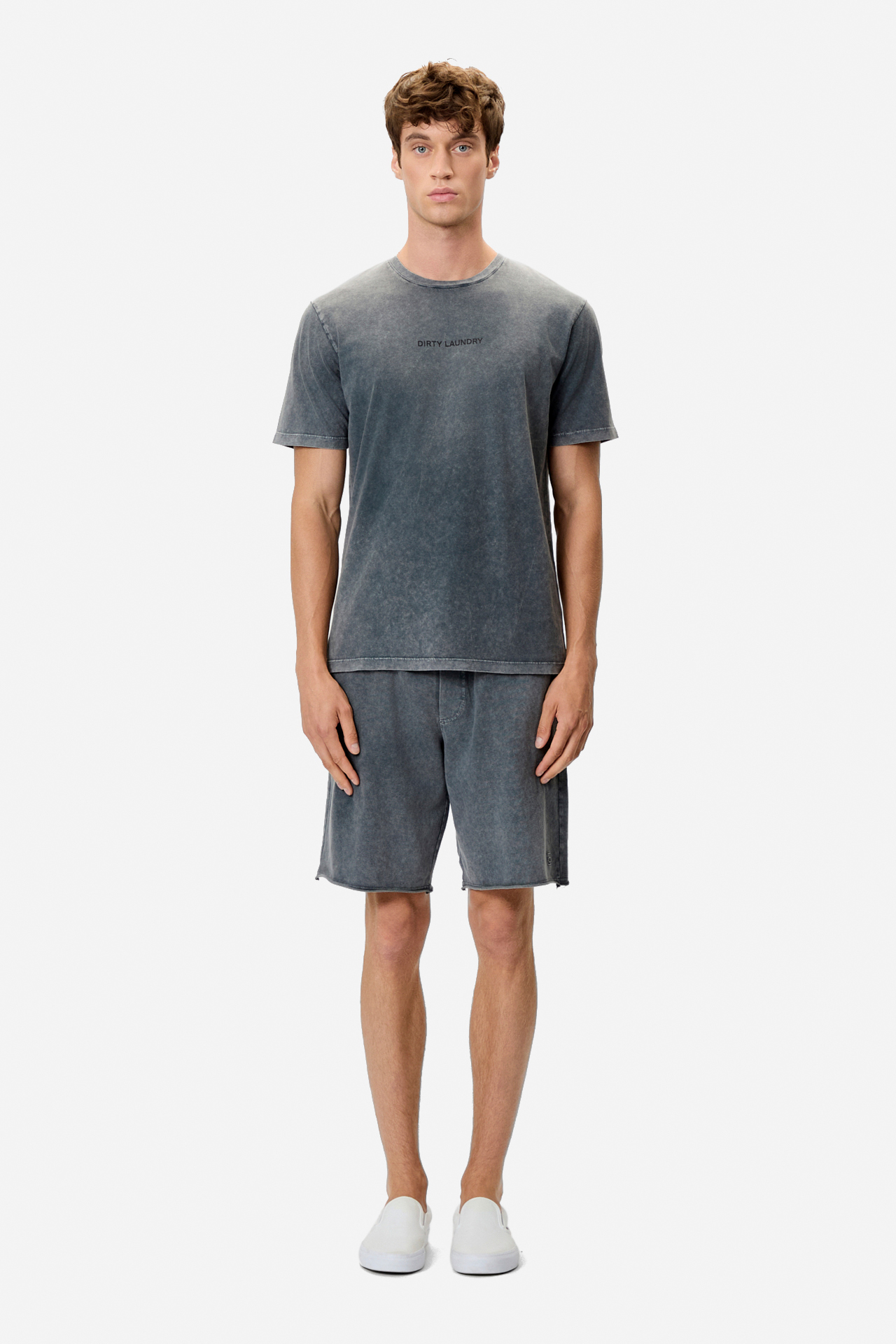 SWEATBERMUDA WITH EMBROIDERY