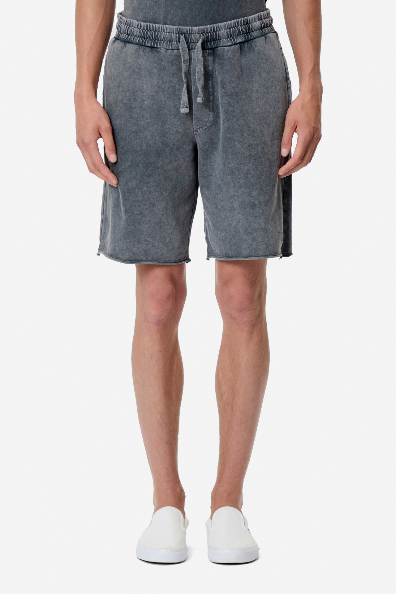 SWEATBERMUDA WITH EMBROIDERY