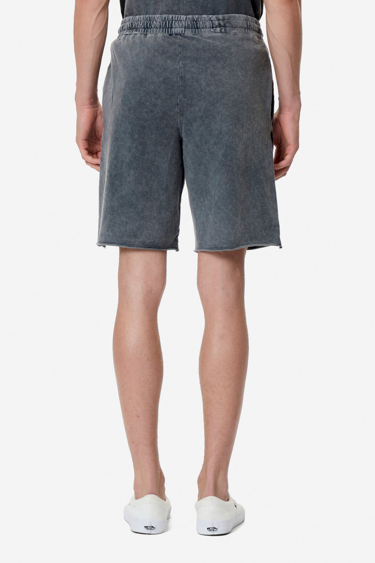 SWEATBERMUDA WITH EMBROIDERY