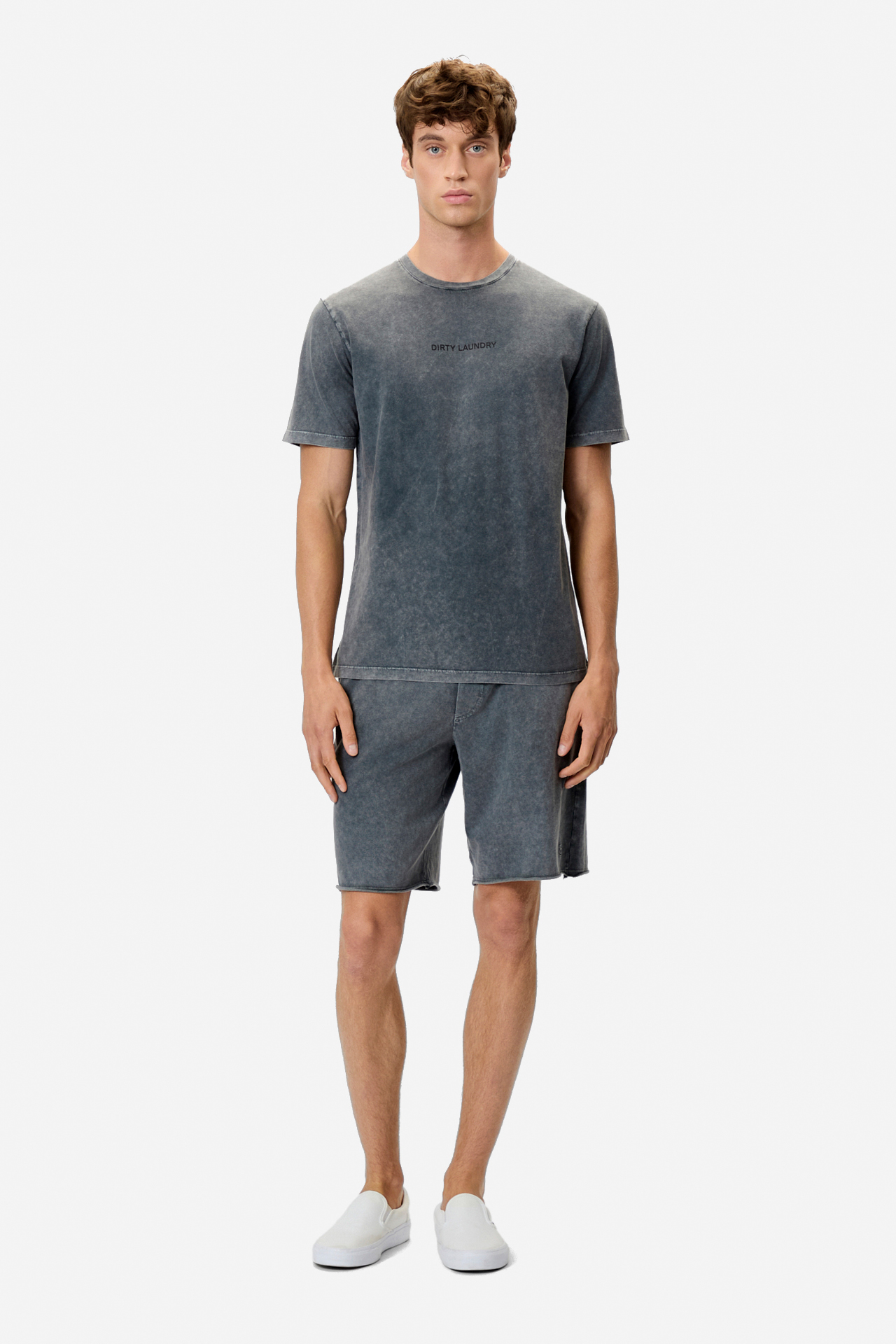 SWEATBERMUDA WITH EMBROIDERY