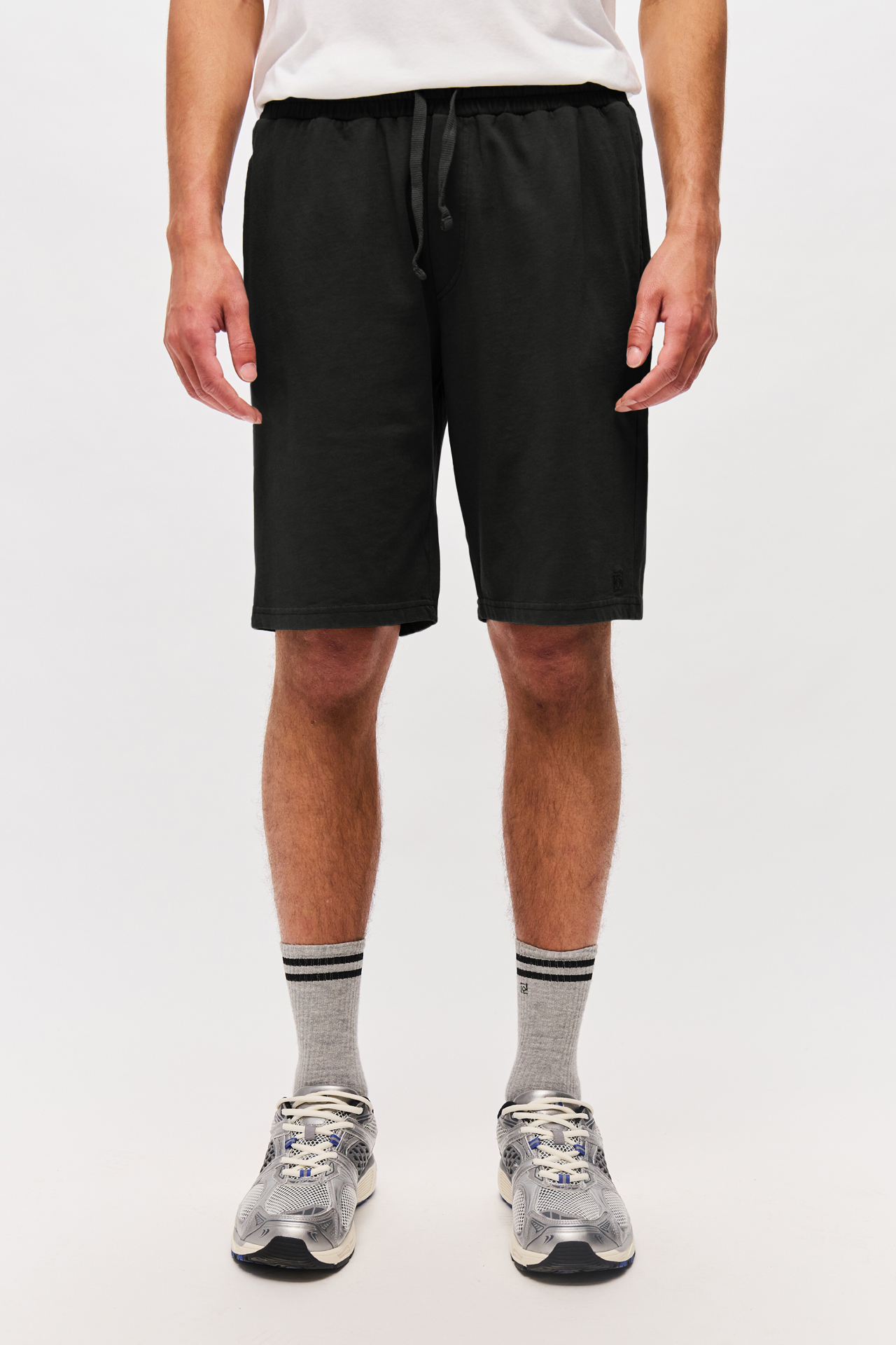 SWEATBERMUDA WITH EMBROIDERY