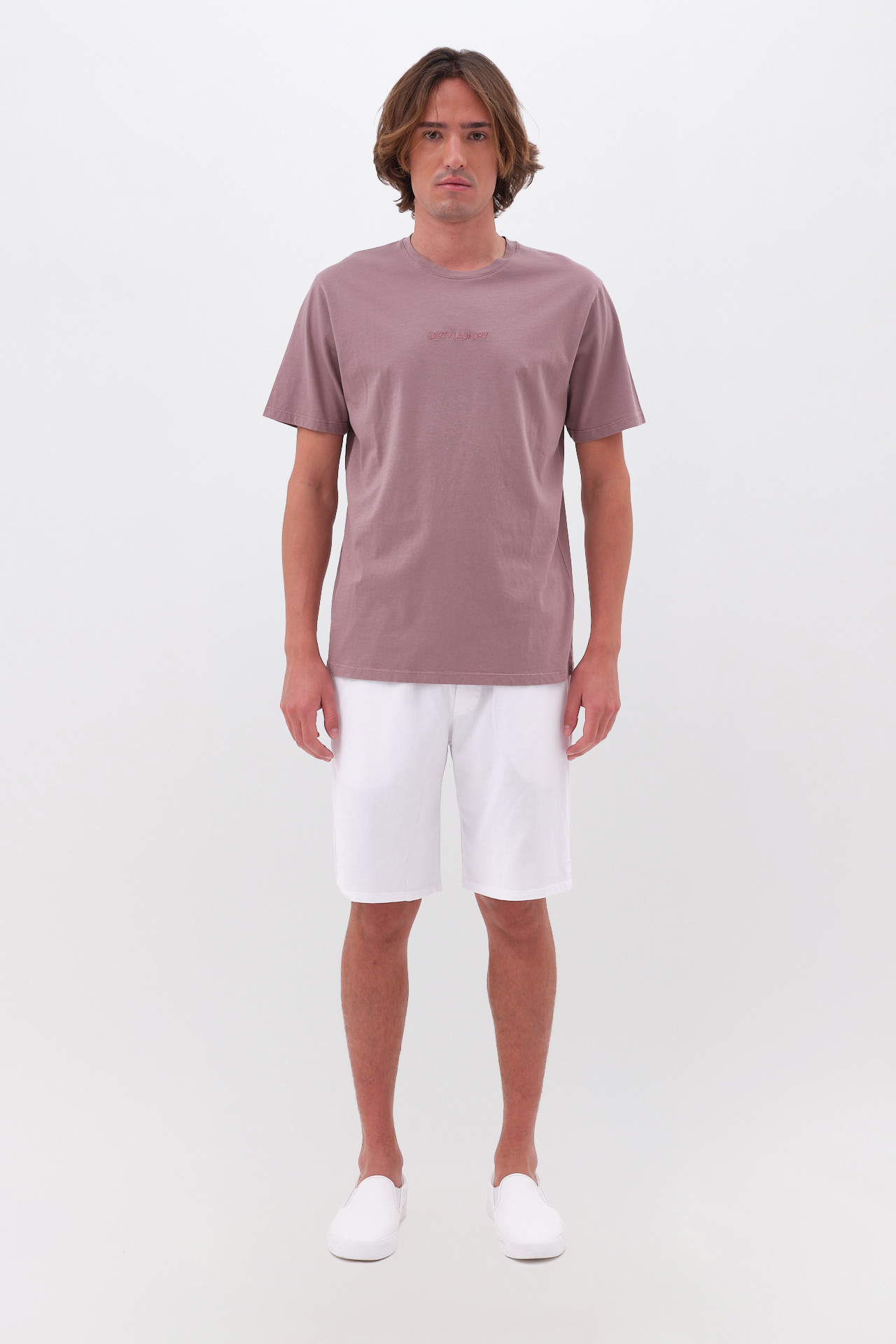 SWEATBERMUDA WITH EMBROIDERY