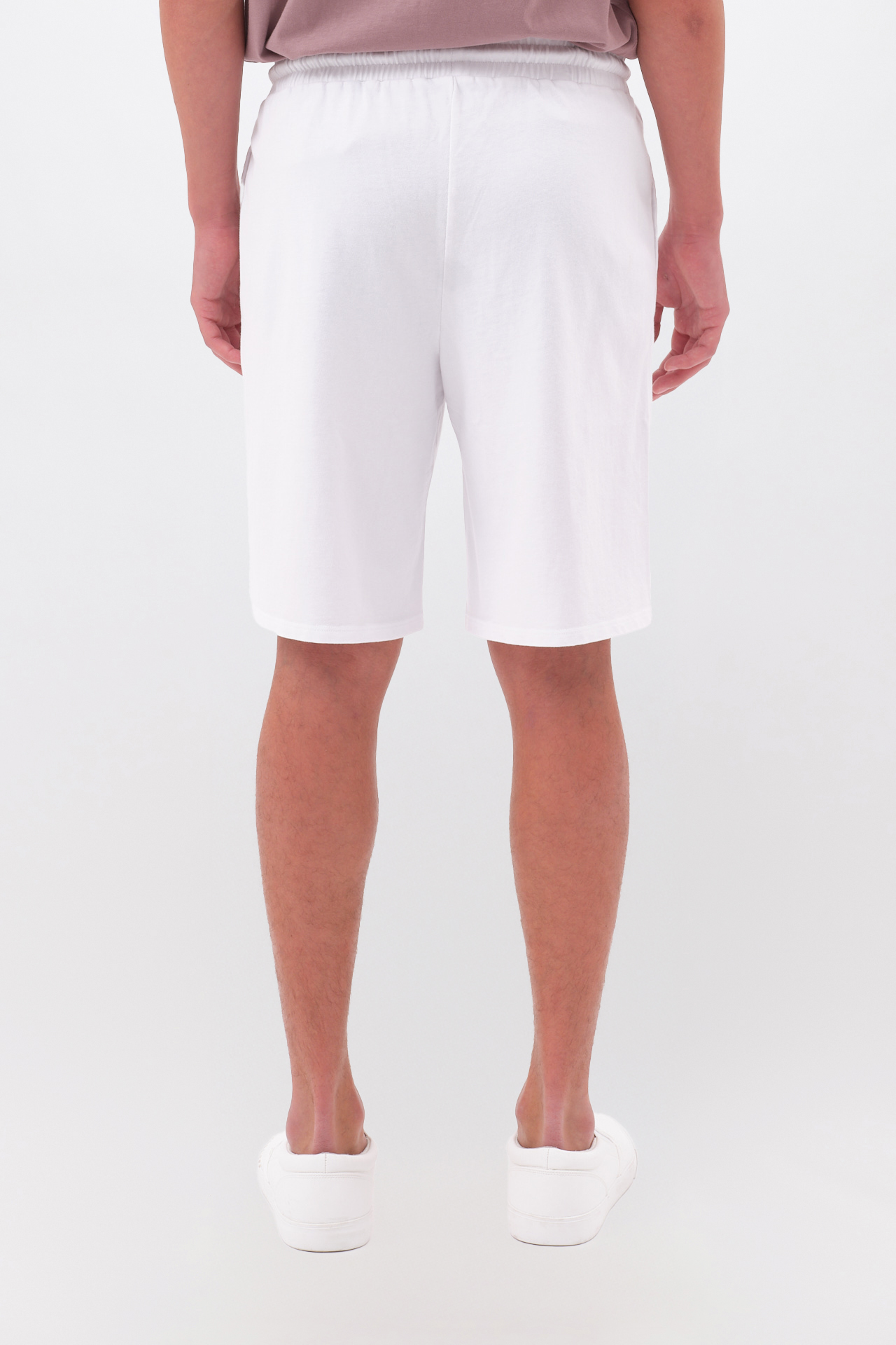 SWEATBERMUDA WITH EMBROIDERY