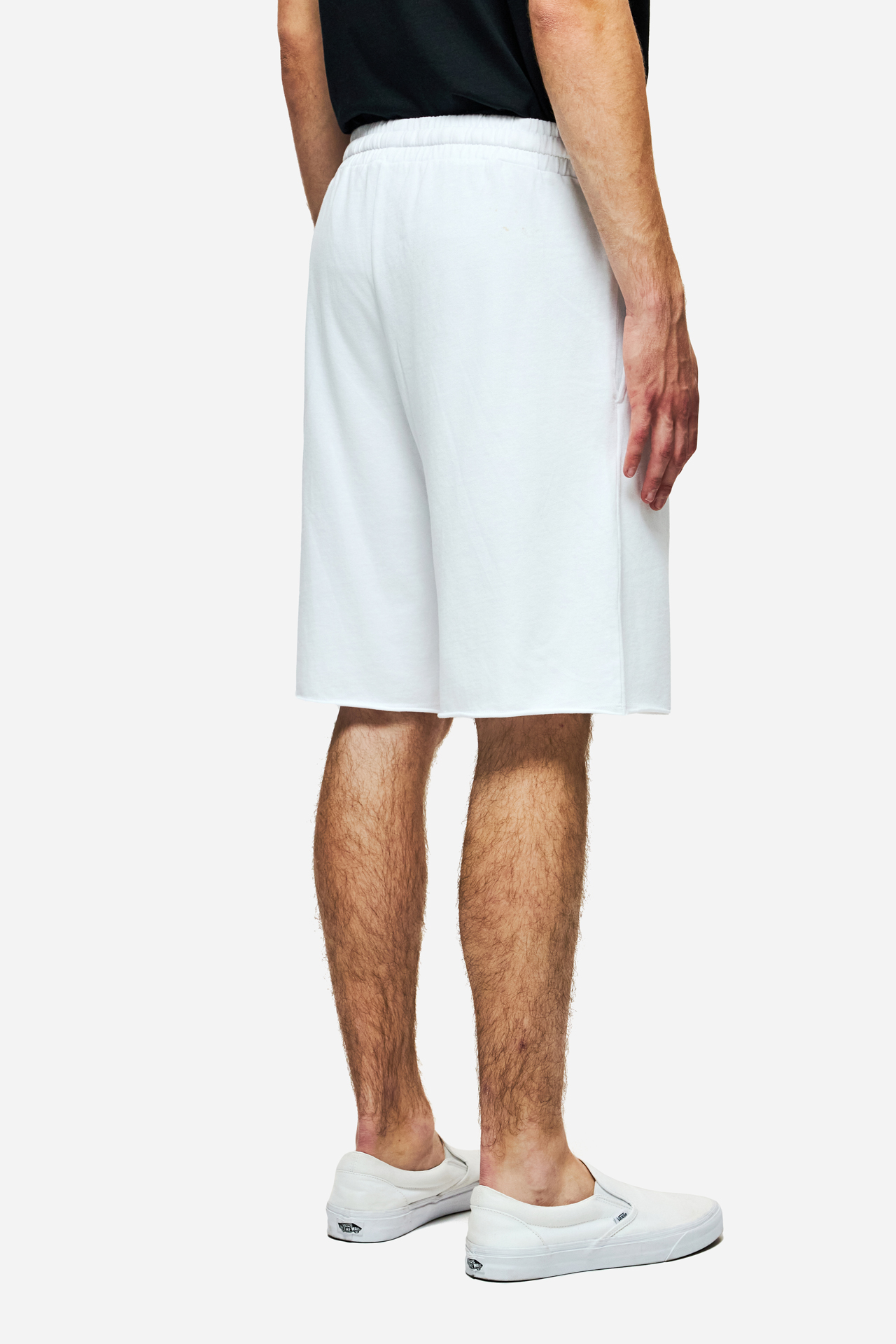 SWEATBERMUDA WITH EMBROIDERY