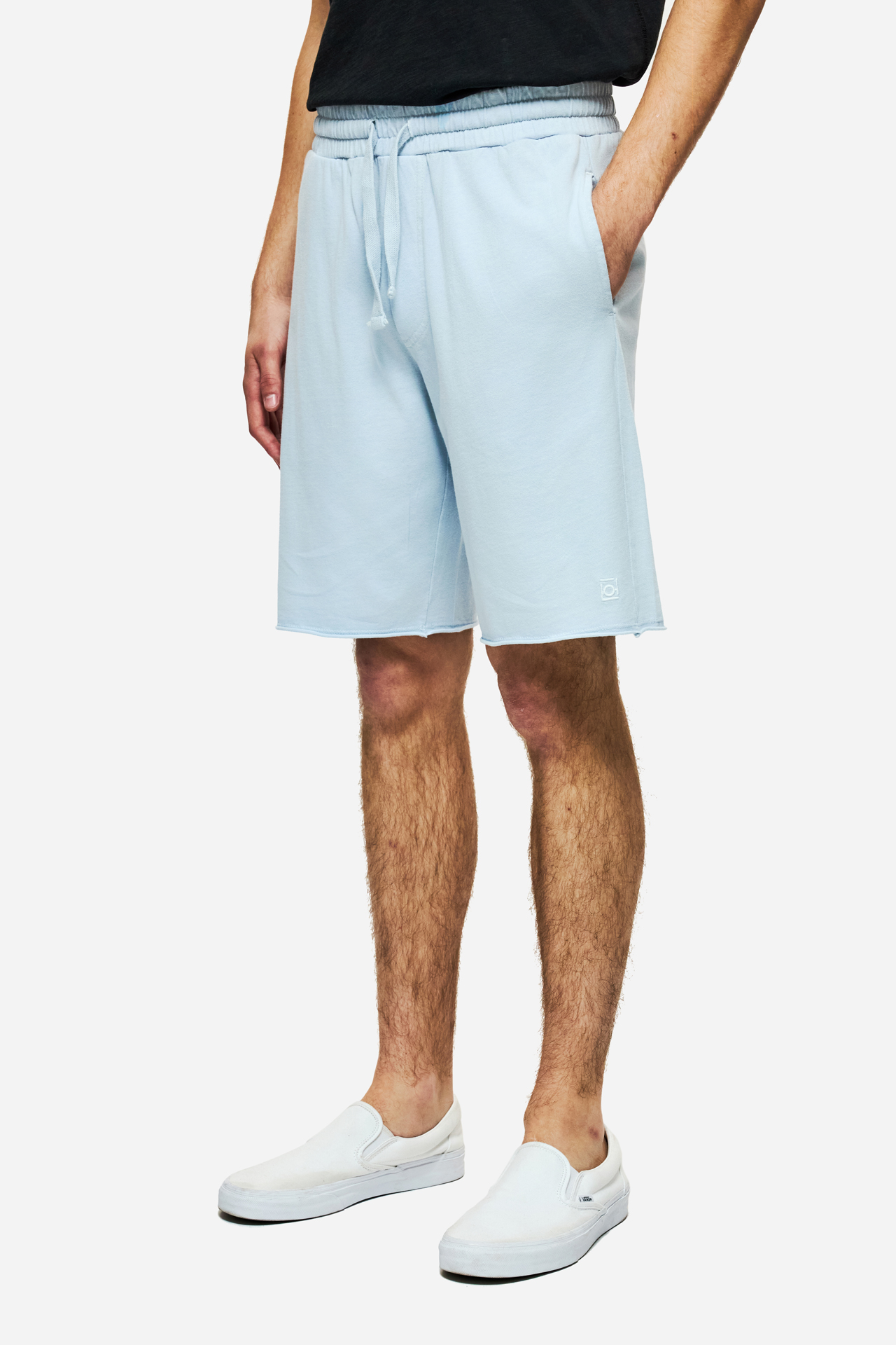 SWEATBERMUDA WITH EMBROIDERY