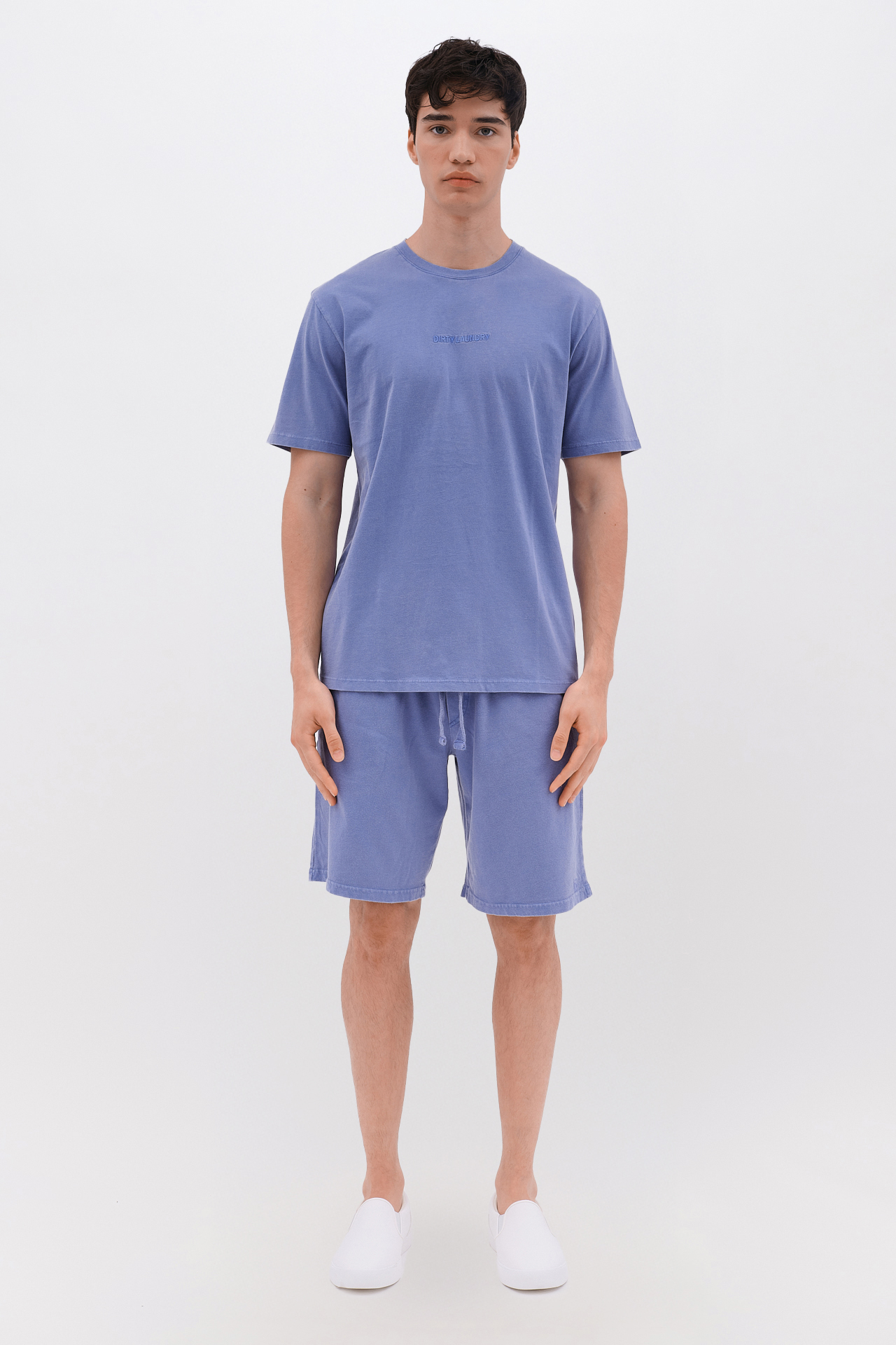 SWEATBERMUDA WITH EMBROIDERY