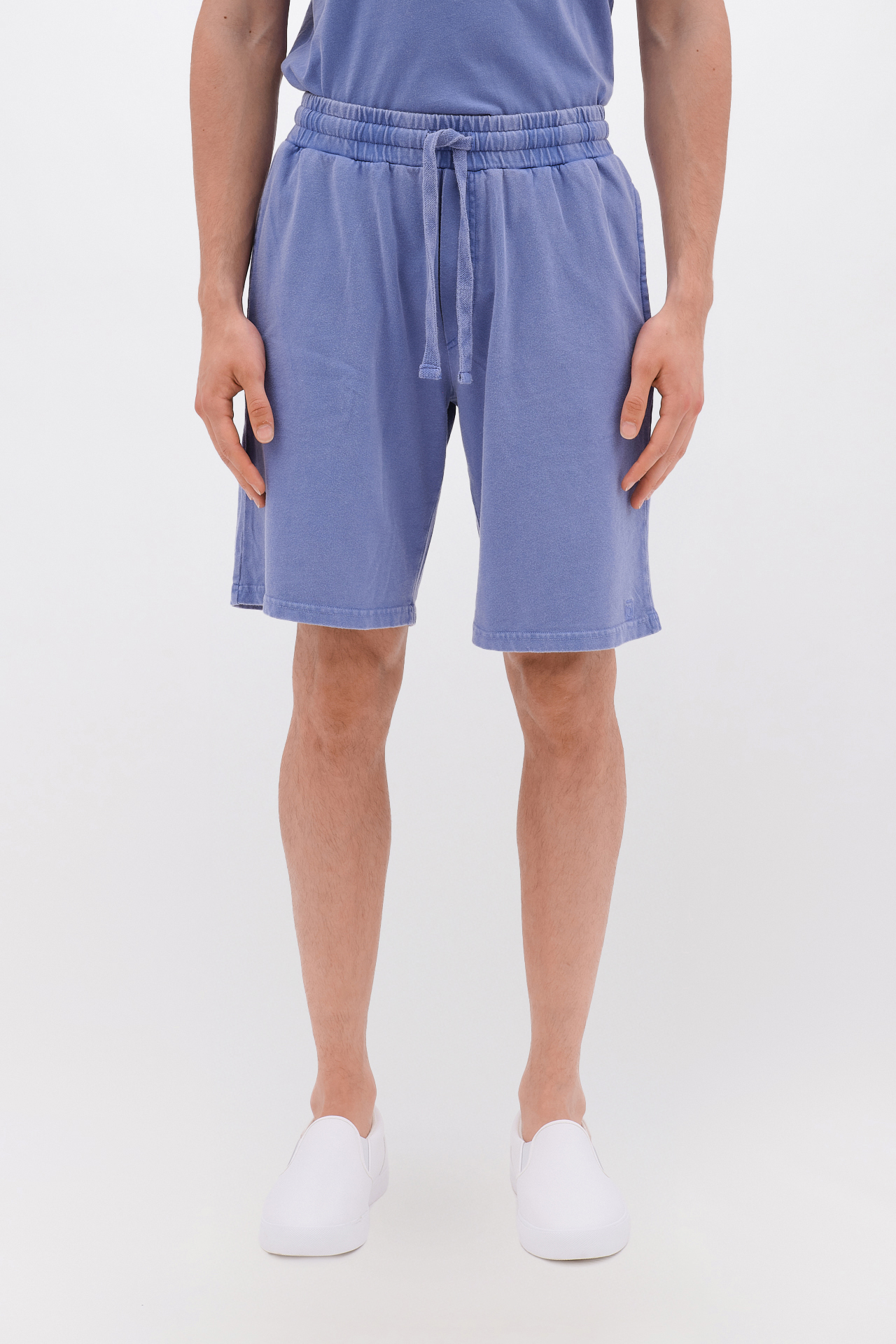 SWEATBERMUDA WITH EMBROIDERY