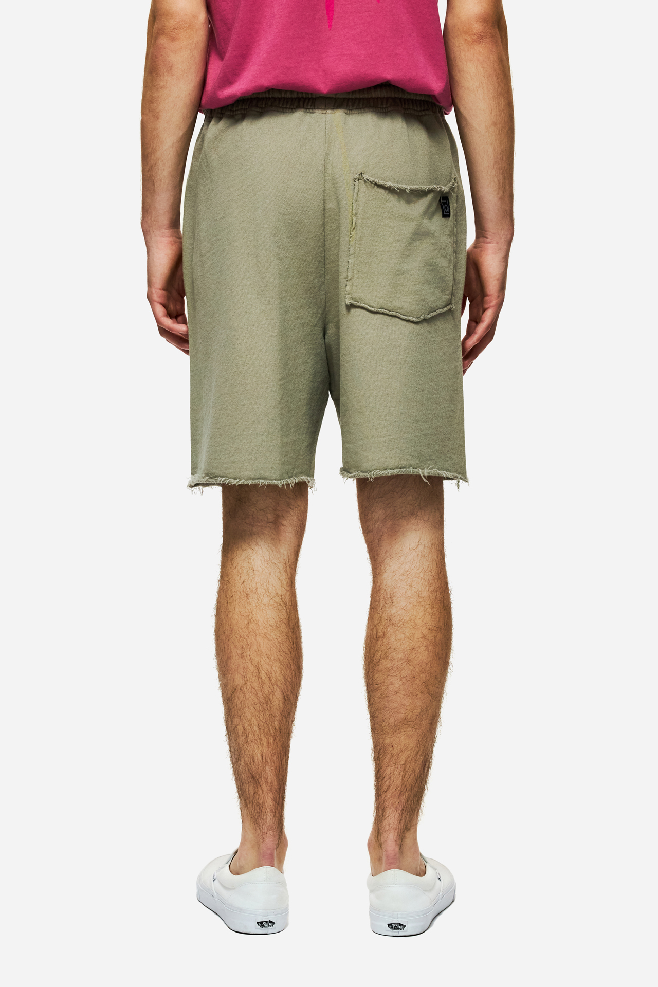 RAW EDGES SWEATBERMUDA