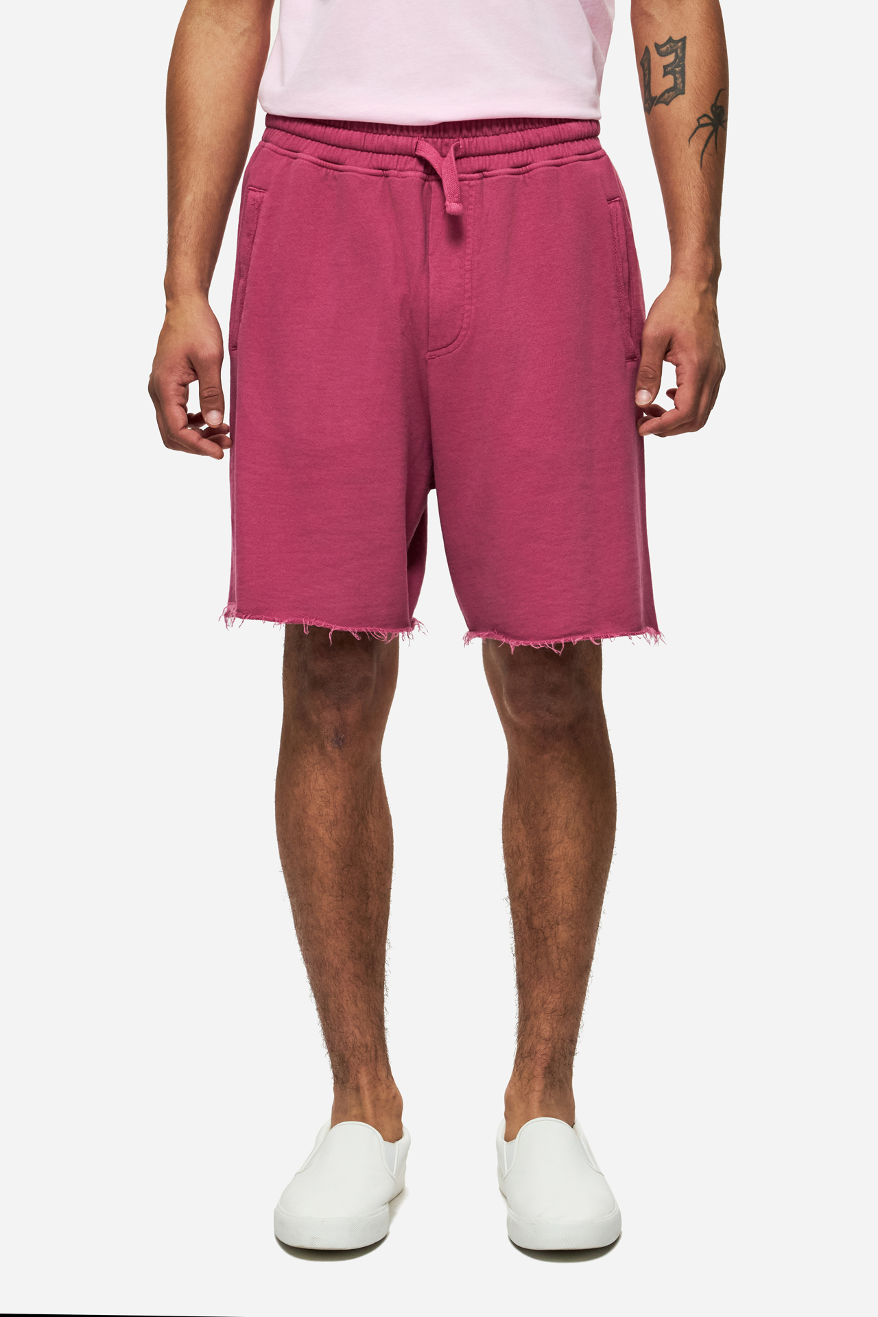 RAW EDGES SWEATBERMUDA