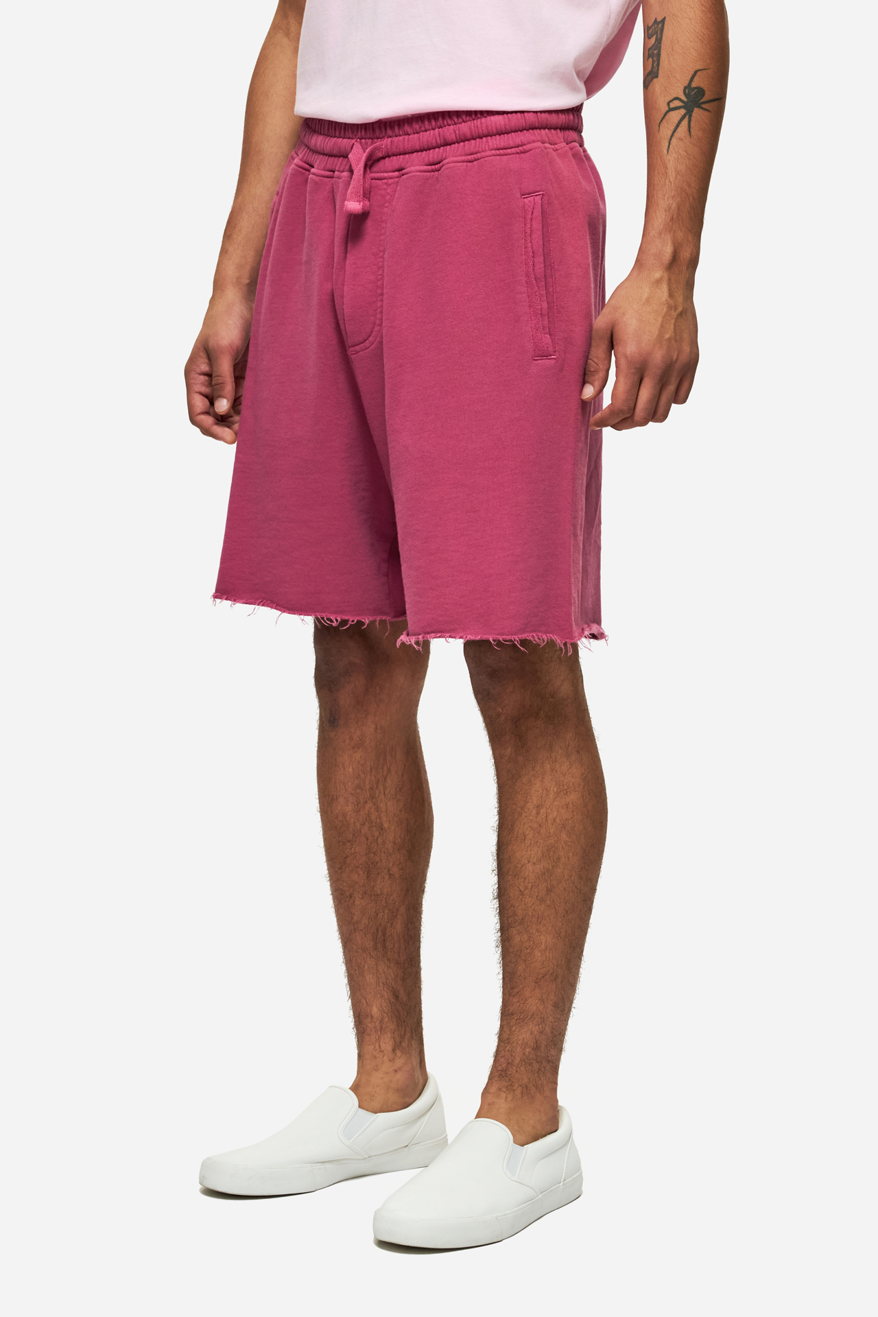 RAW EDGES SWEATBERMUDA