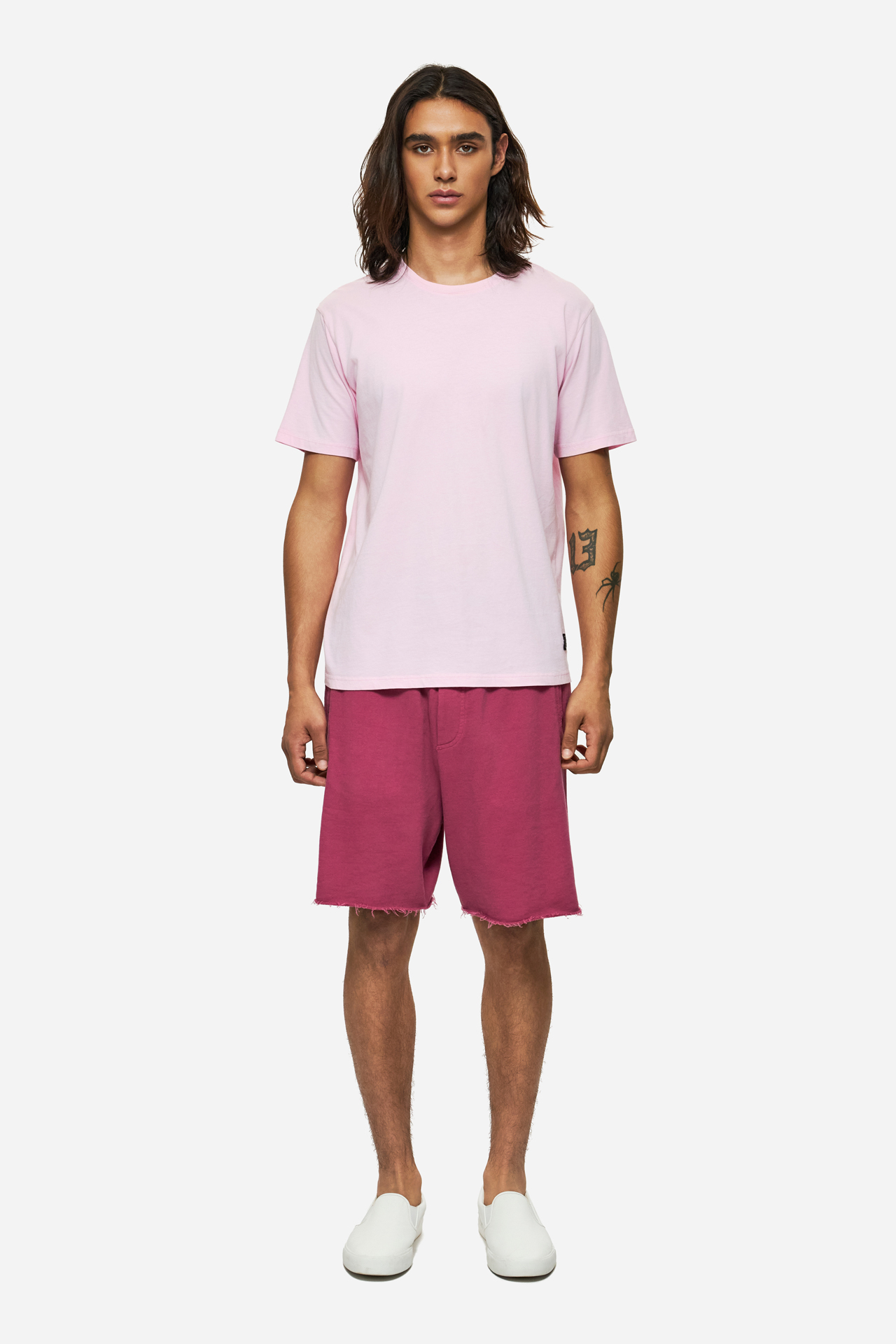 RAW EDGES SWEATBERMUDA