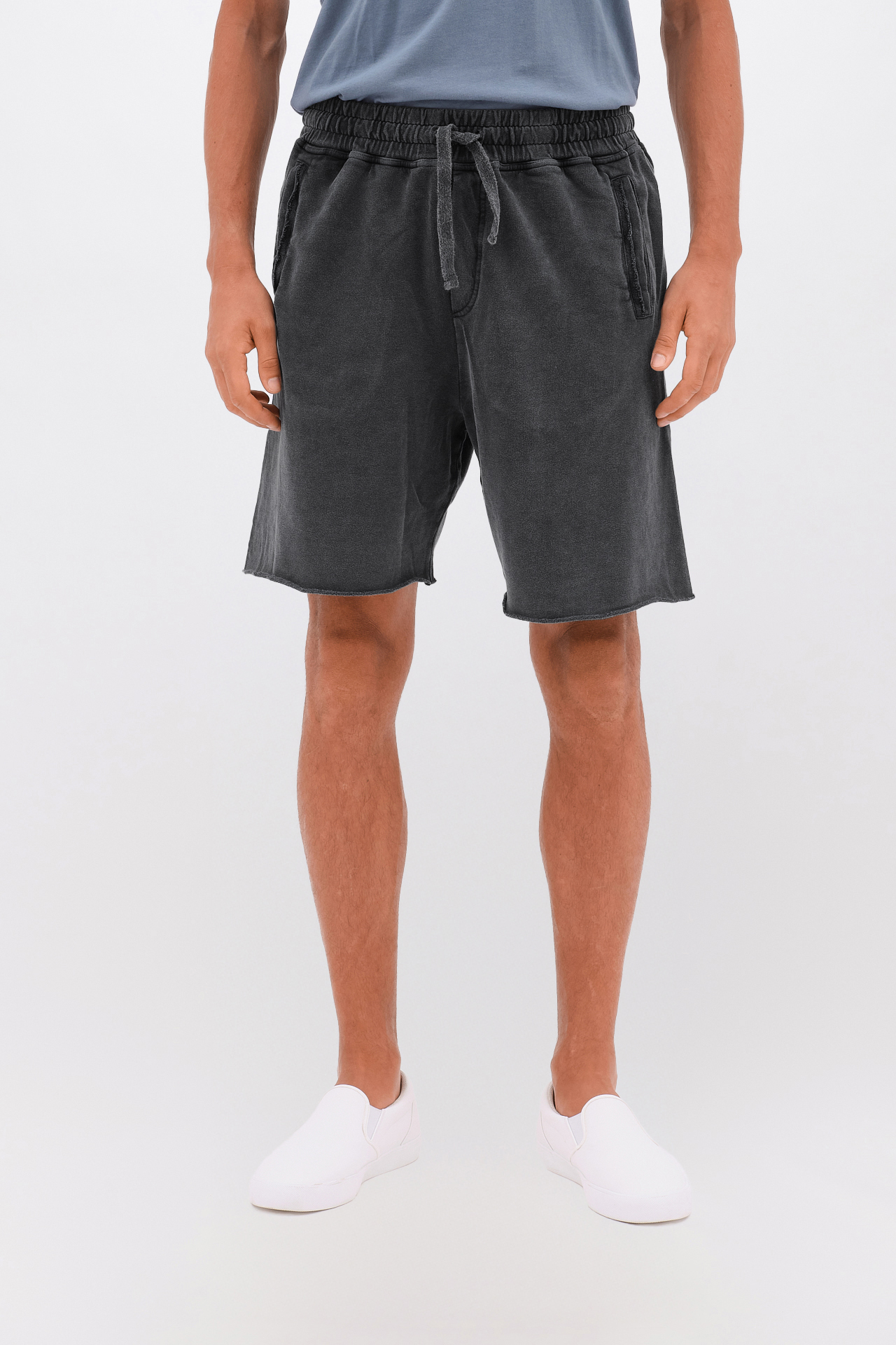 RAW EDGES SWEATBERMUDA