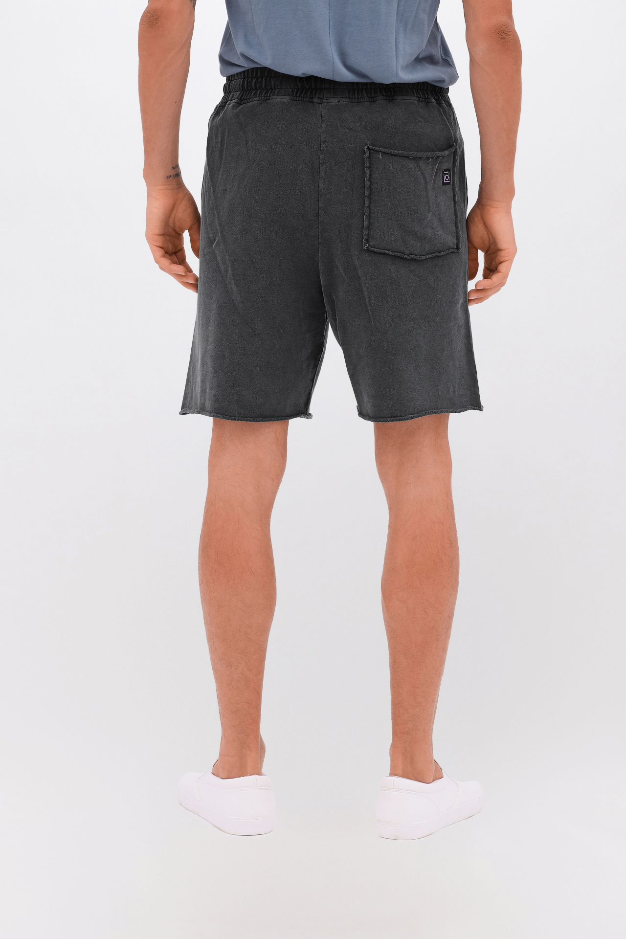 RAW EDGES SWEATBERMUDA