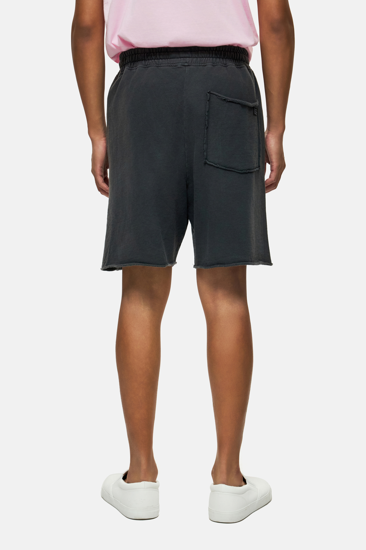 RAW EDGES SWEATBERMUDA