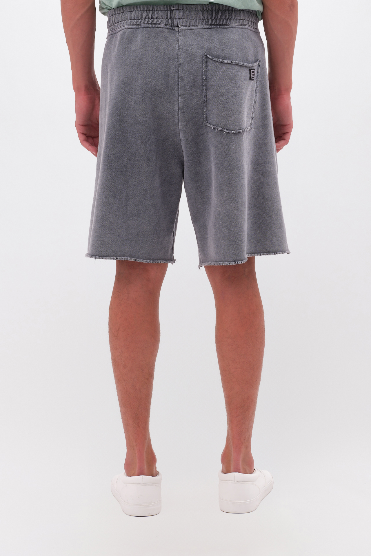 RAW EDGES SWEATBERMUDA