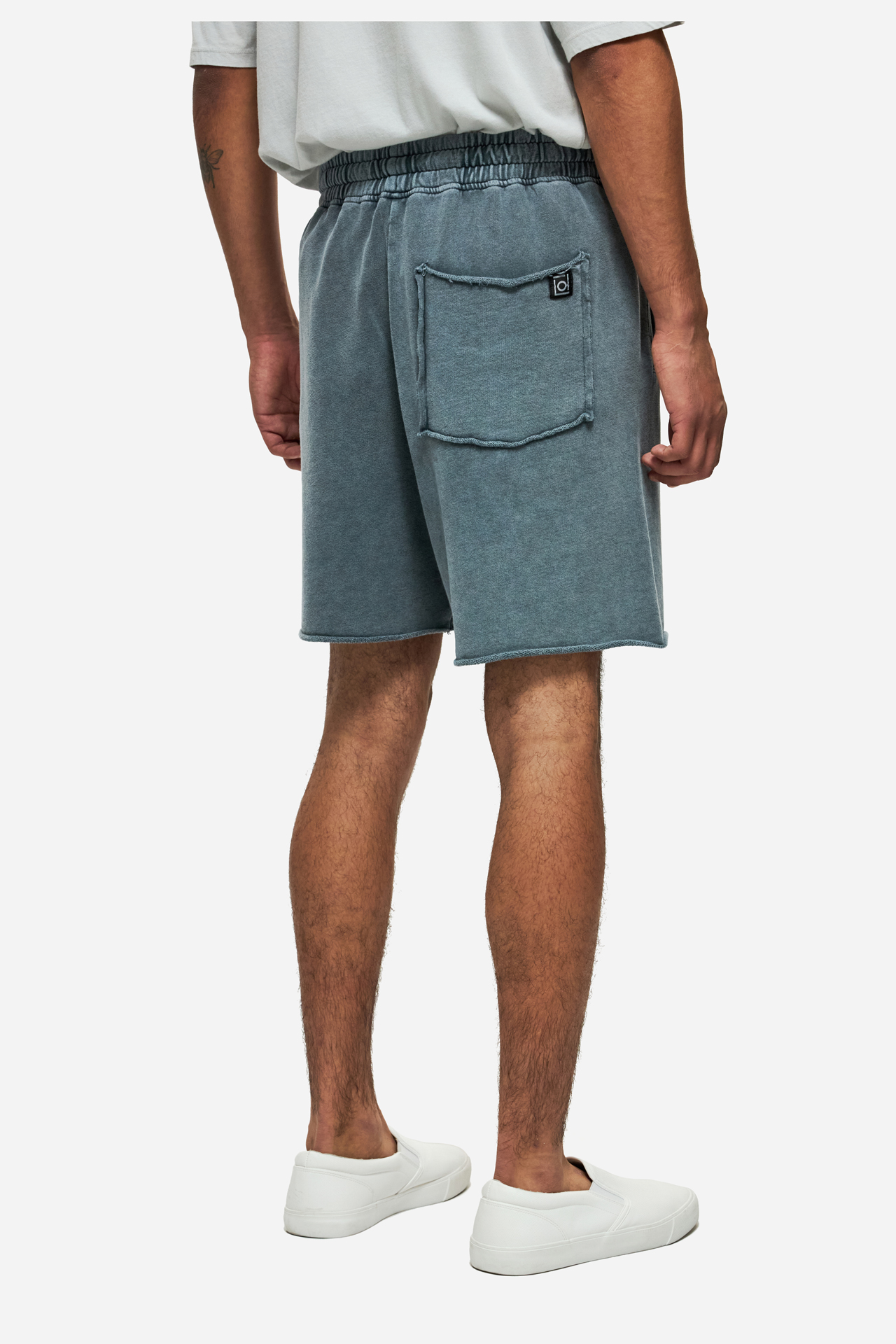 RAW EDGES SWEATBERMUDA