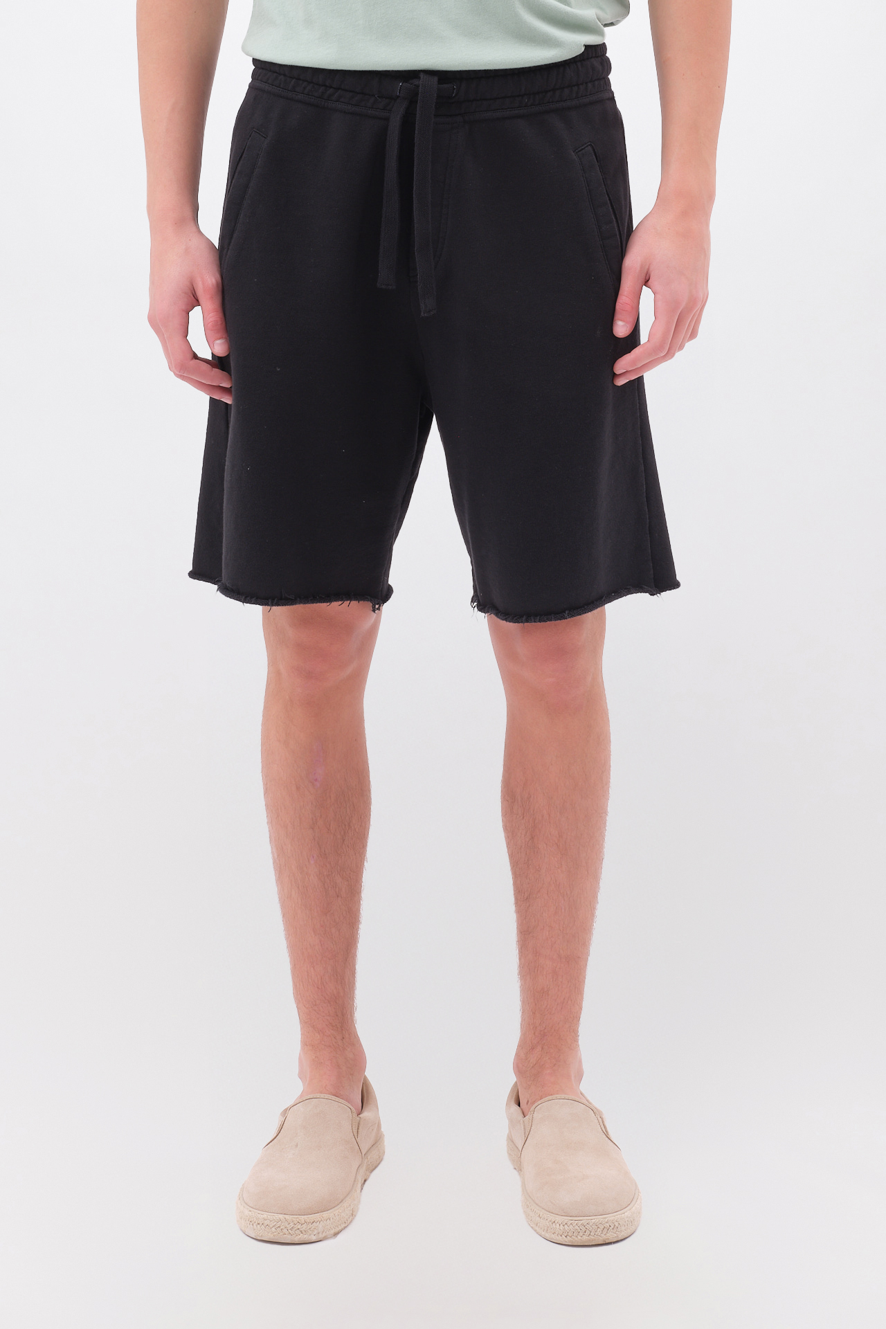 RAW EDGES SWEATBERMUDA