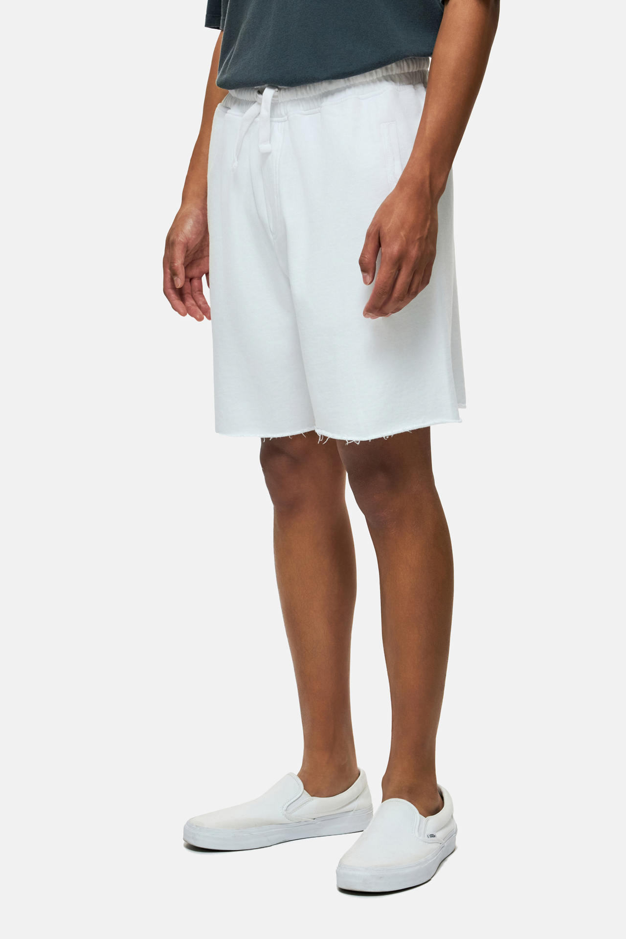 RAW EDGES SWEATBERMUDA