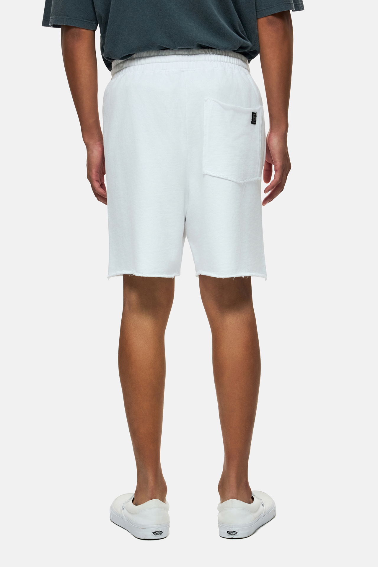 RAW EDGES SWEATBERMUDA