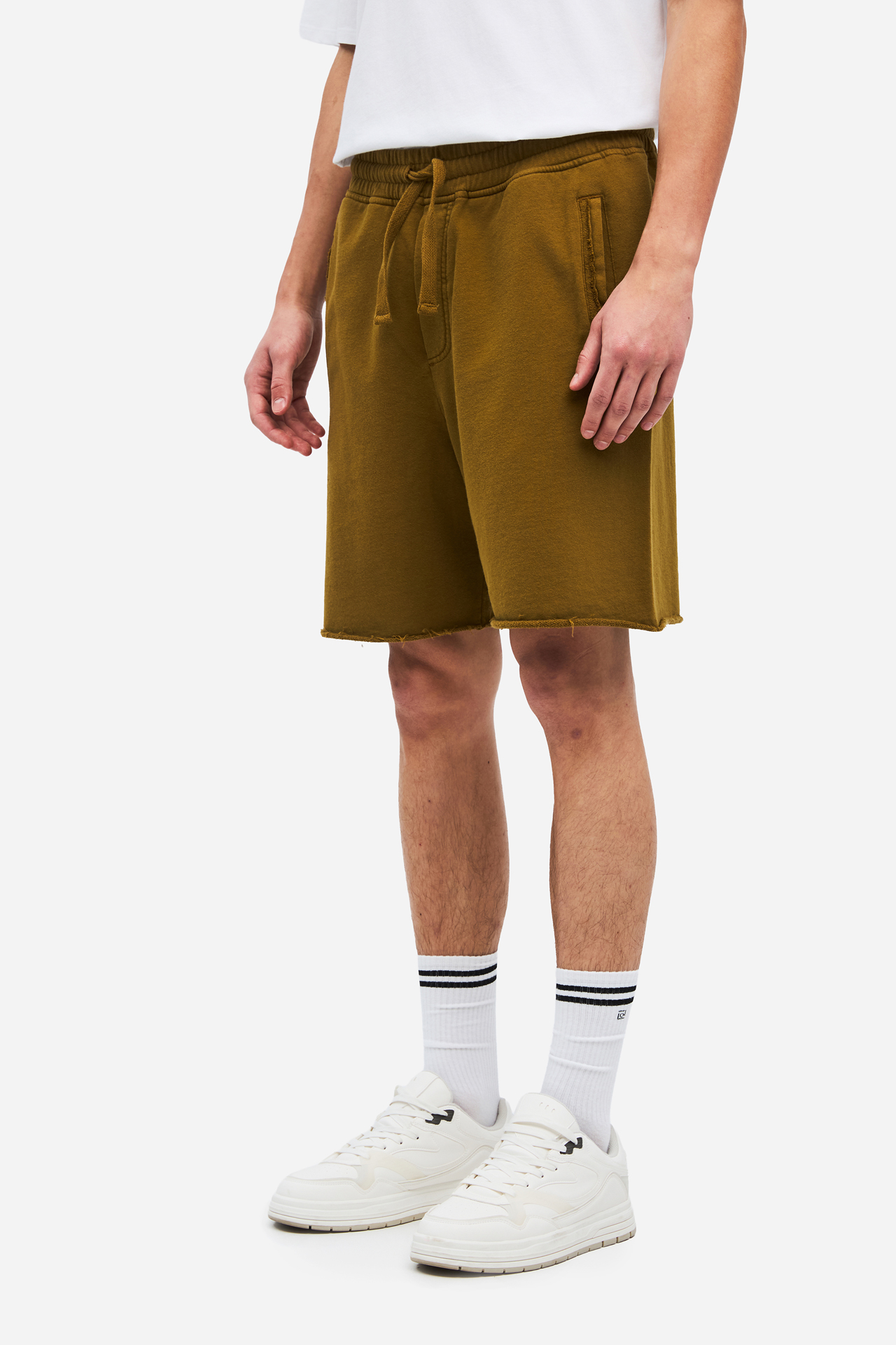 RAW EDGES SWEATBERMUDA