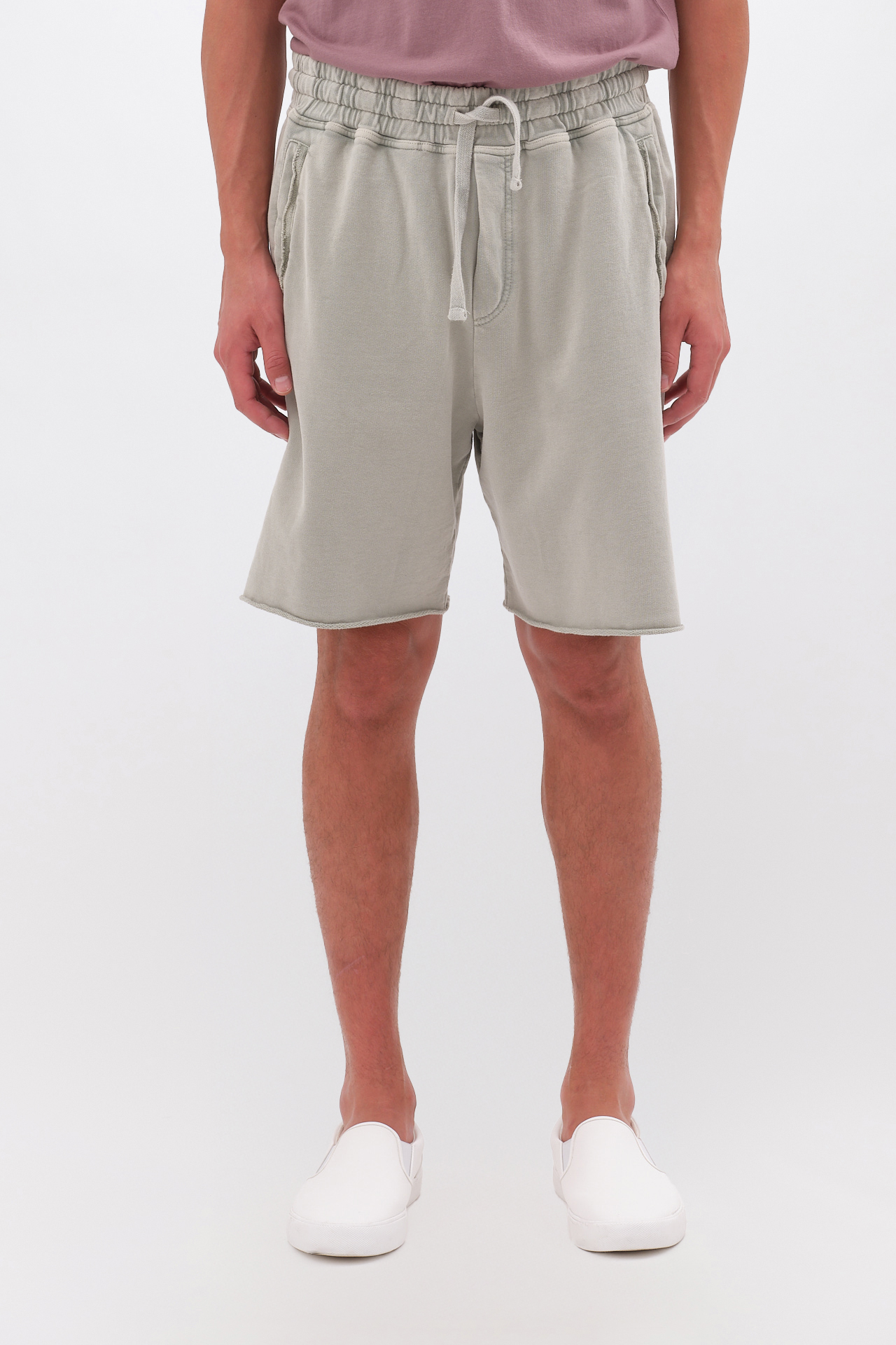 RAW EDGES SWEATBERMUDA